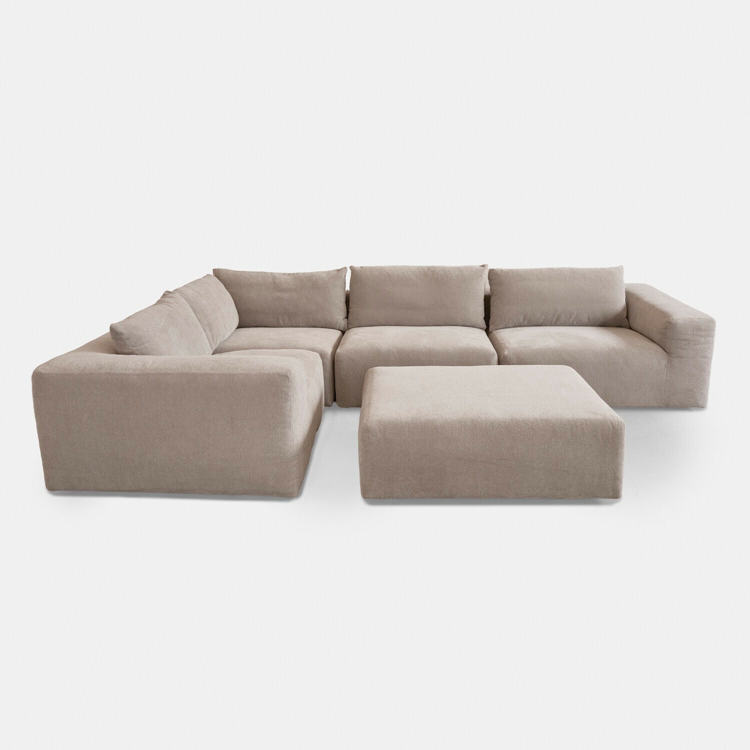 Modulaire bank met hocker Northcombe