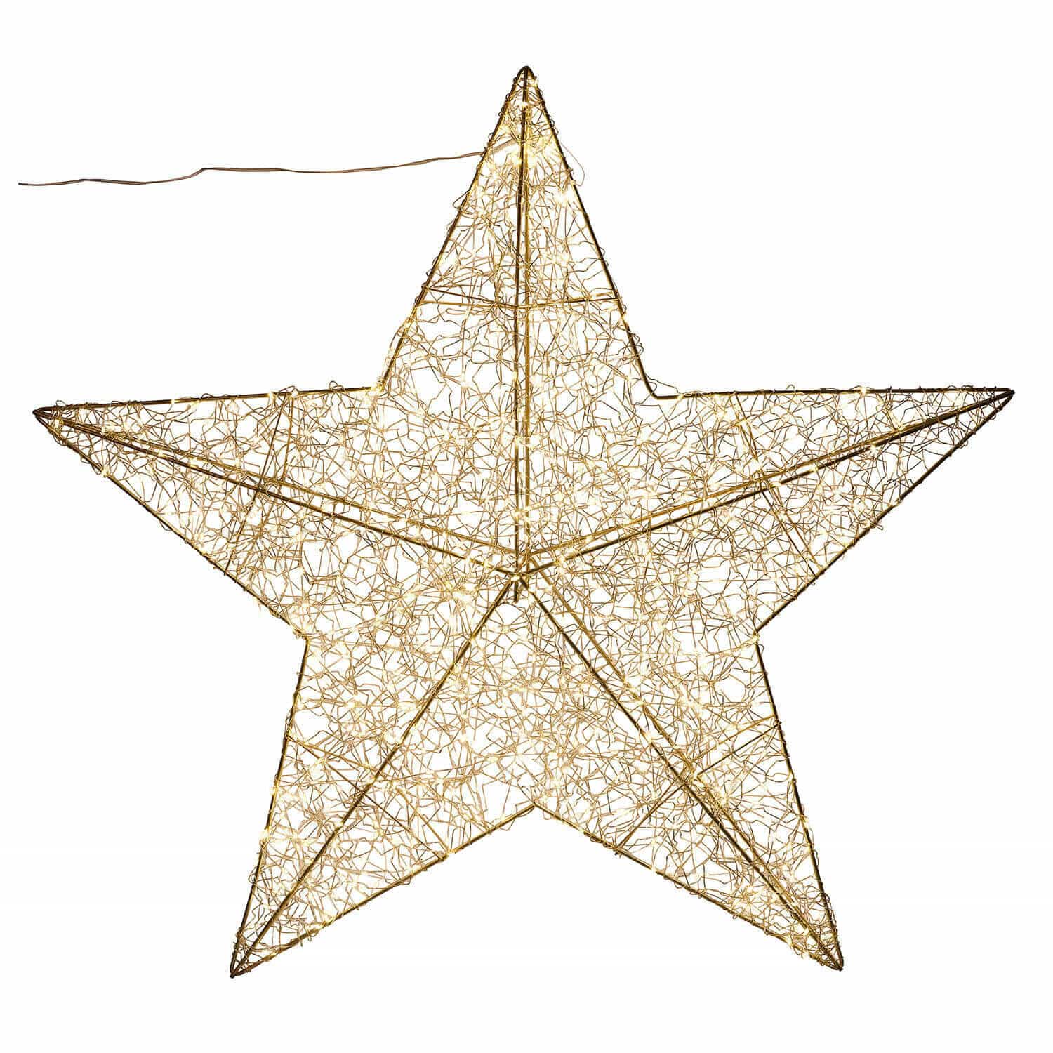 Ster met ledlampjes Vivetelle