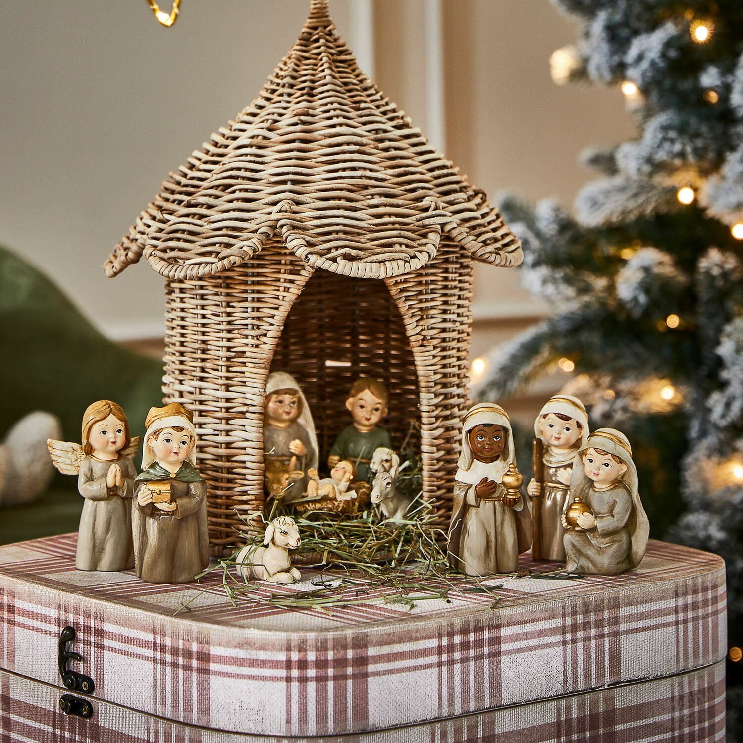 Kerststalfiguurtje set van 11 Kittalee