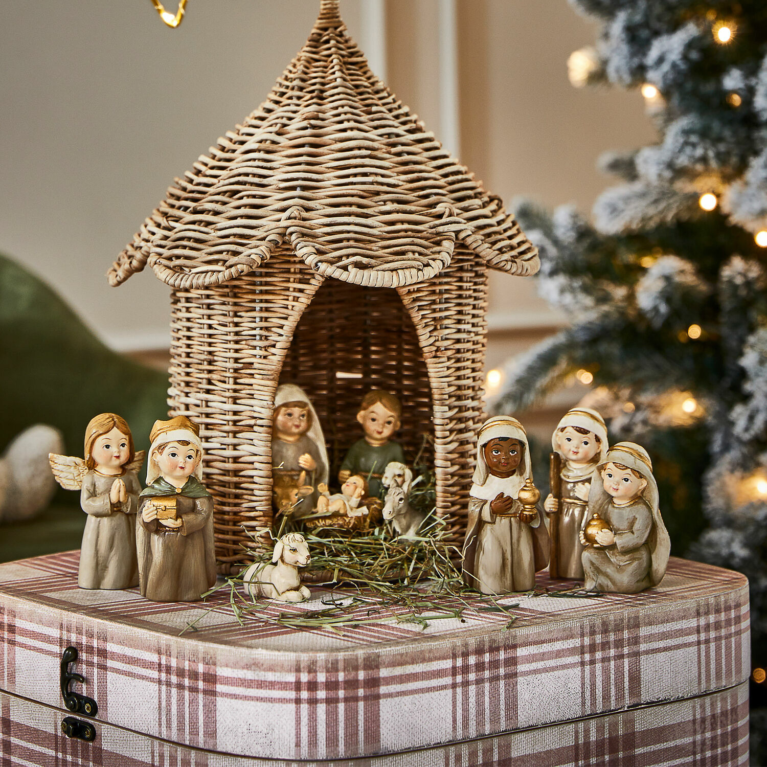 Kerststalfiguurtje set van 11 Kittalee