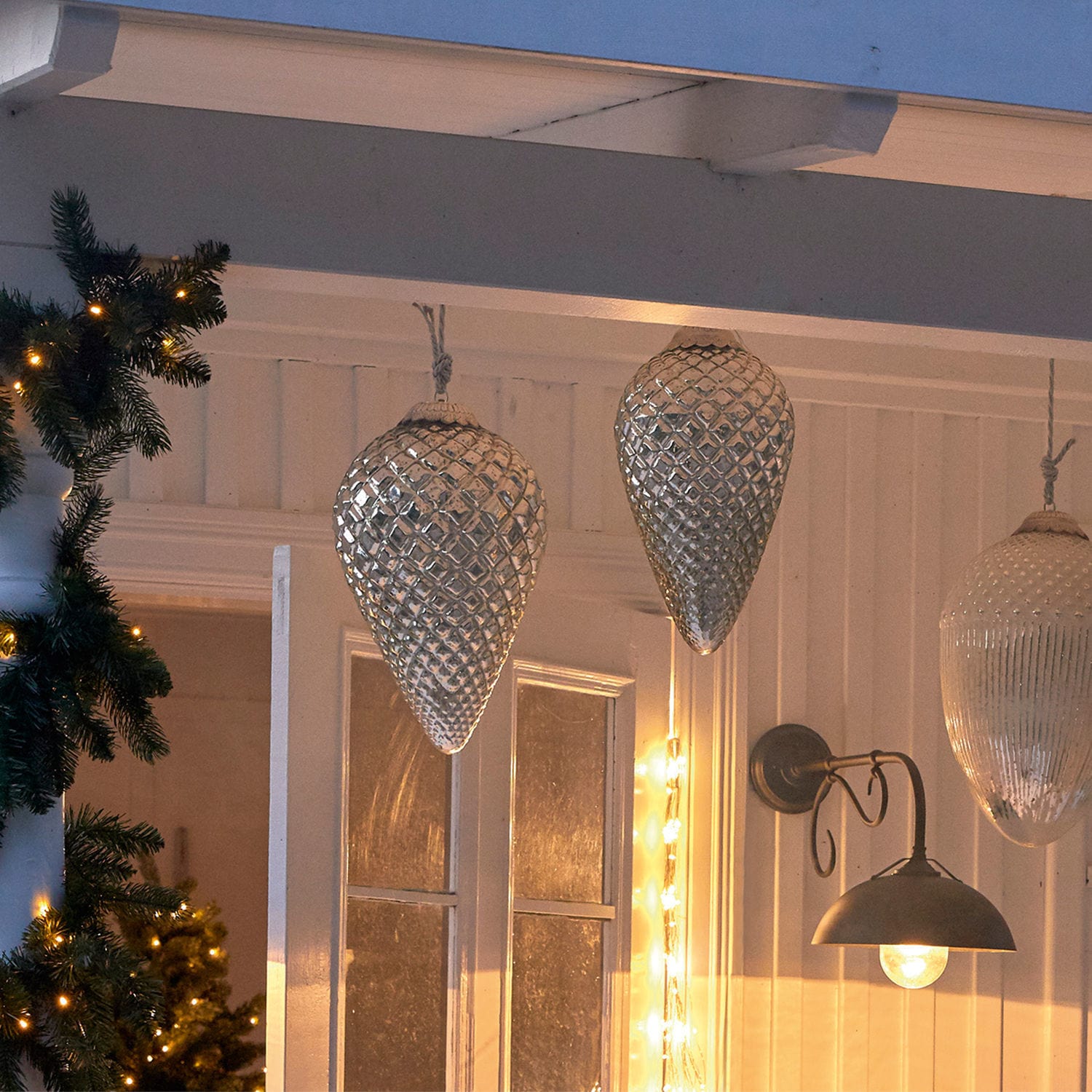 Kerstdecoratie set van 2 Vallée