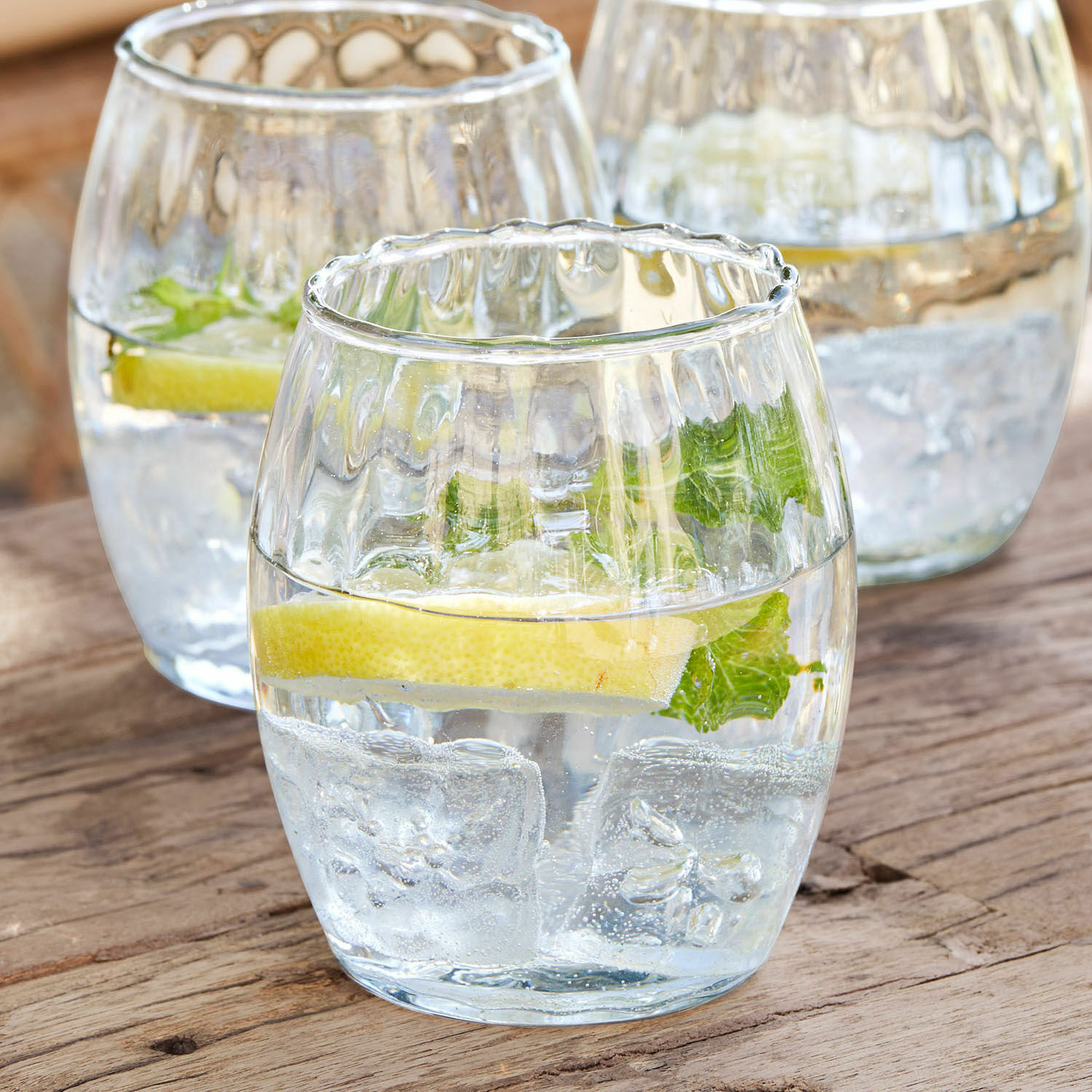 Glas set van 4 Bourgavin