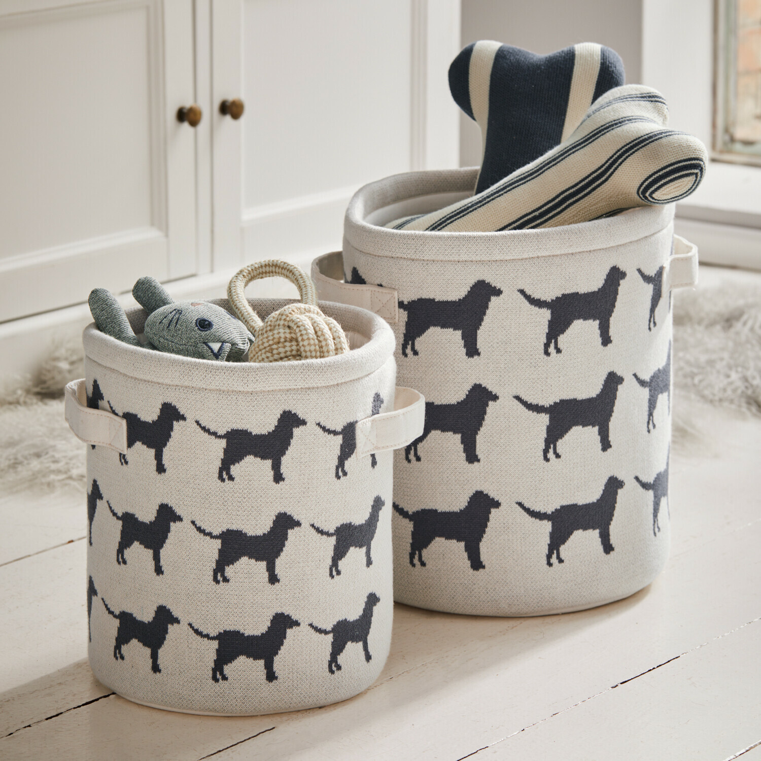 Mand voor huisdieren set van 2 Pawelino