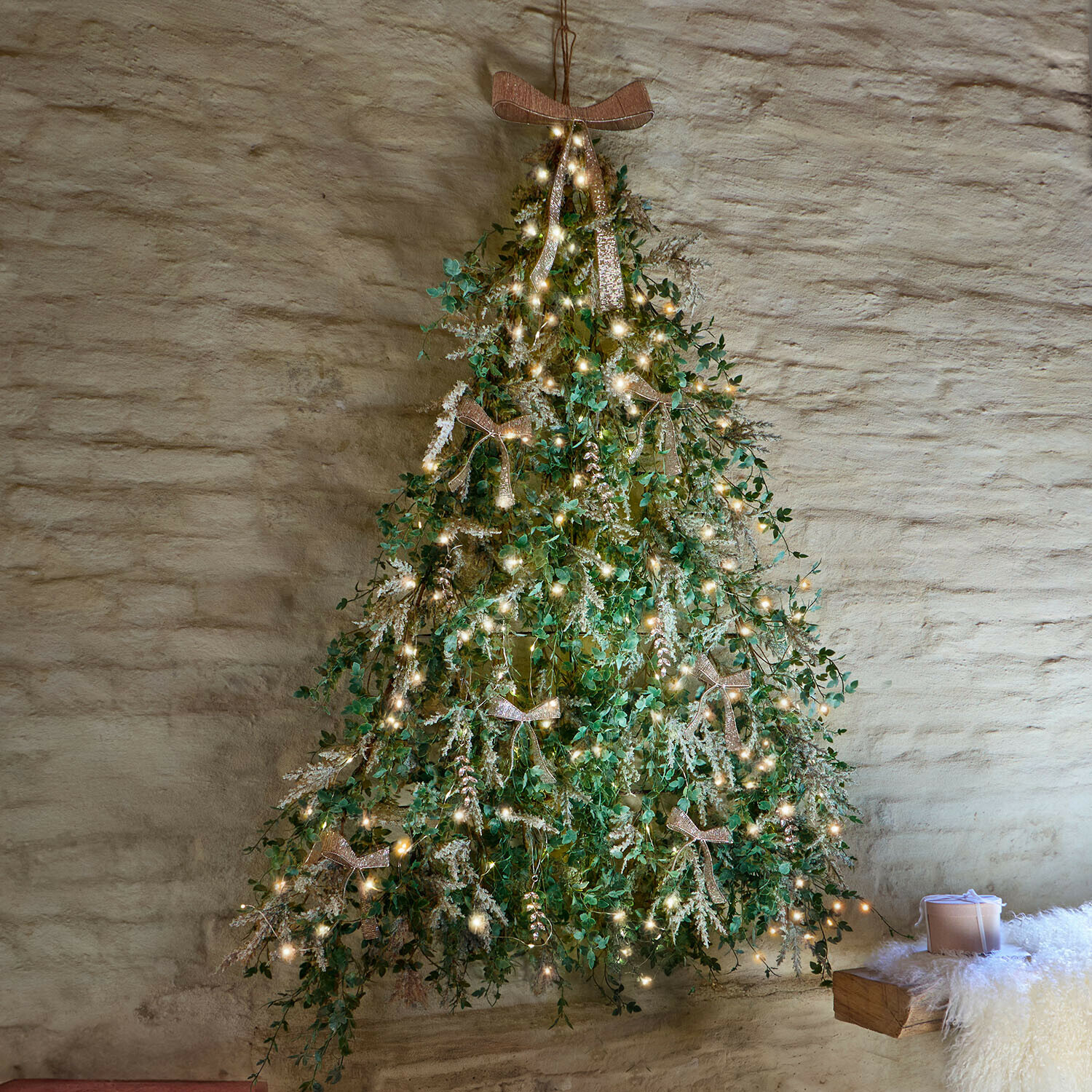 Wandkerstboom met ledverlichting Florévie Wandkerstboom met ledverlichting Florévie