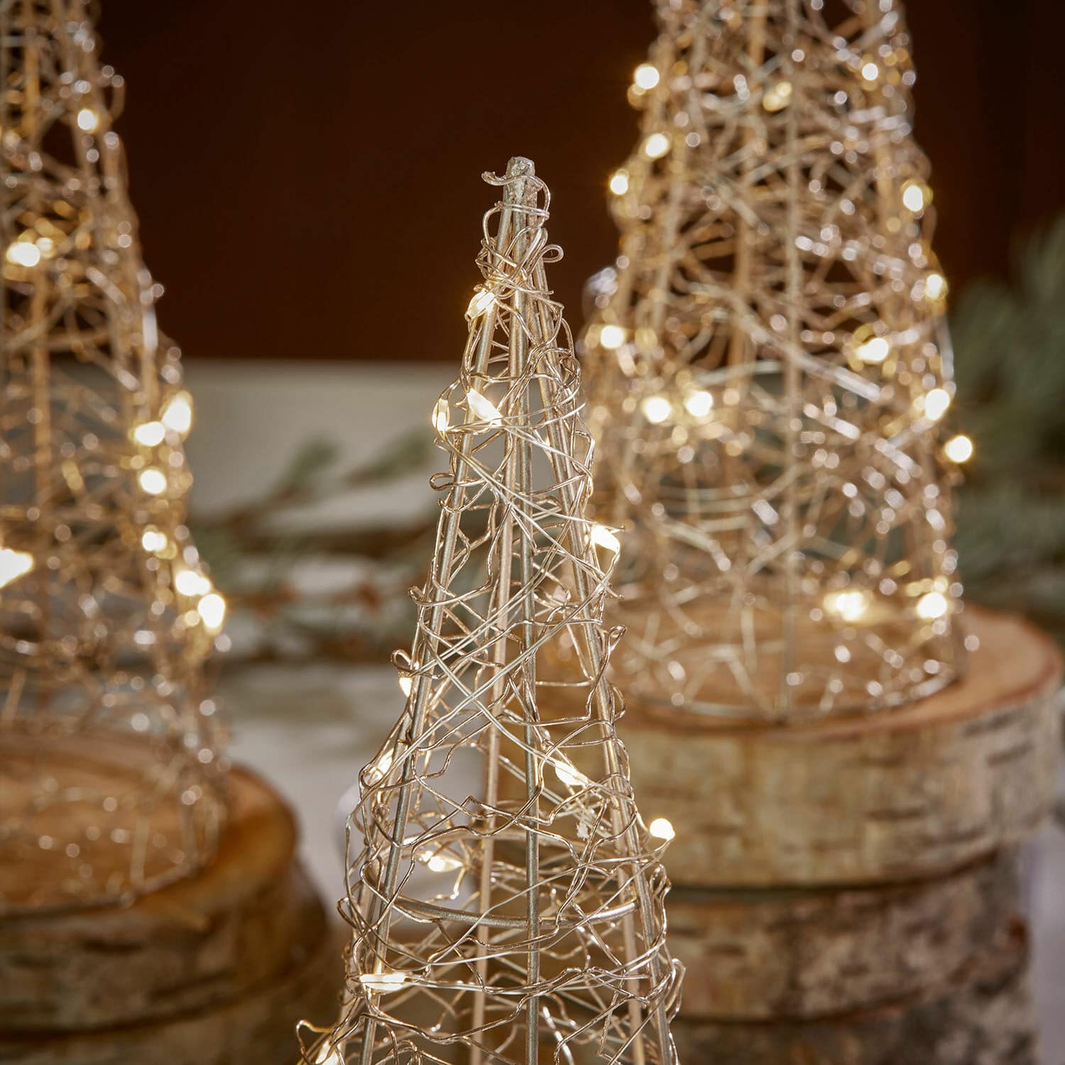 Ledboom set van 4 Velkrin