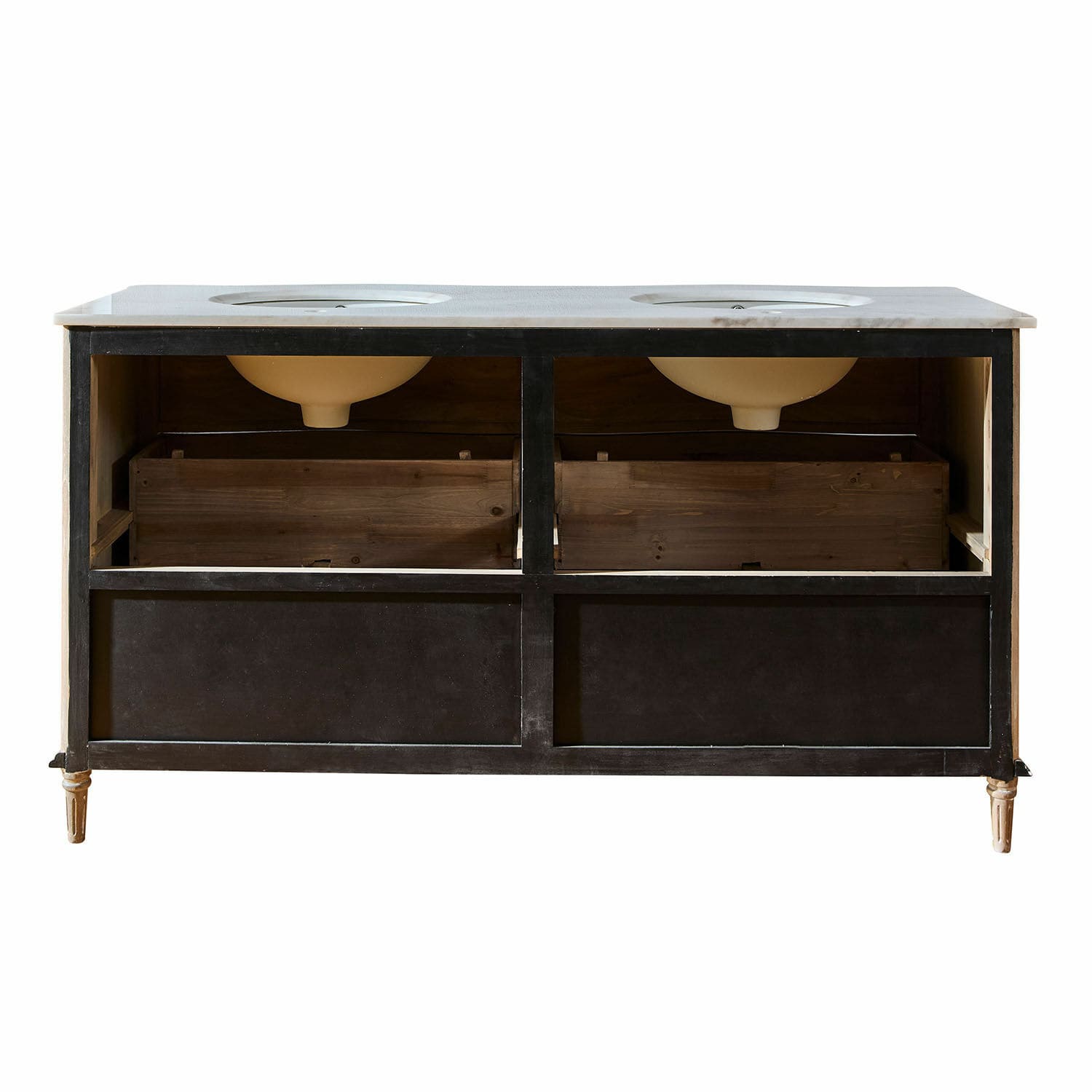 Dubbele wastafel Autumnwood