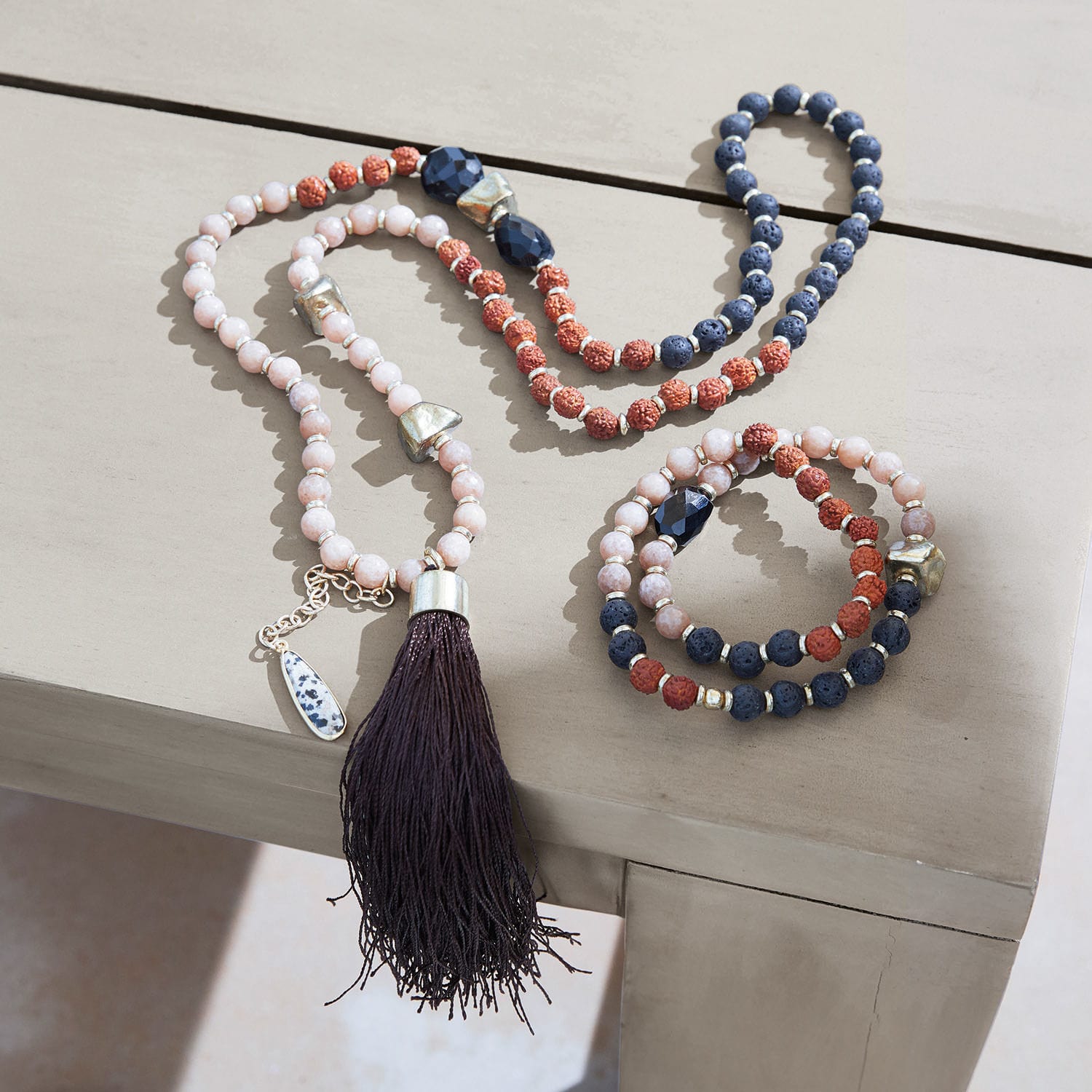 Armband en halsketting Miguella