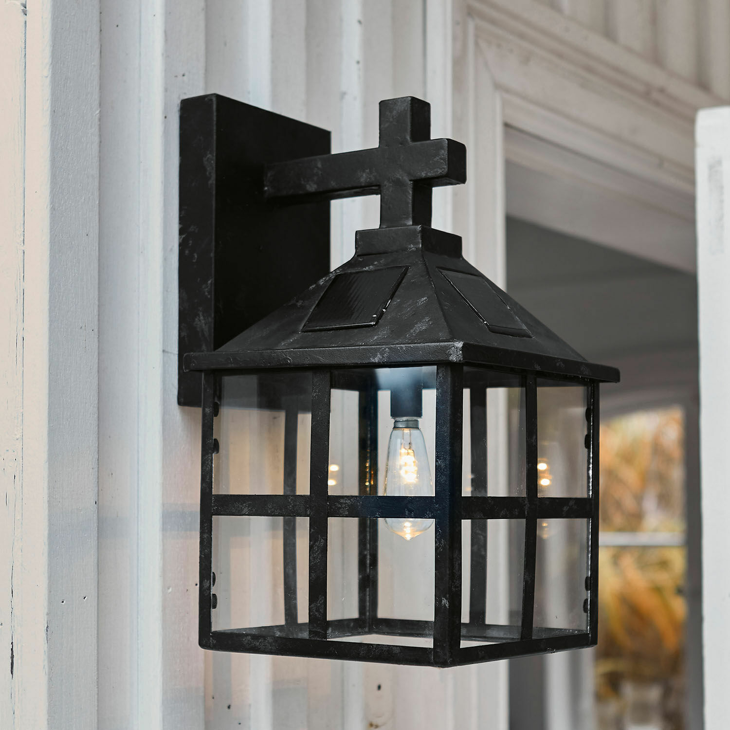 Wandlamp op zonne-energie Pervolia