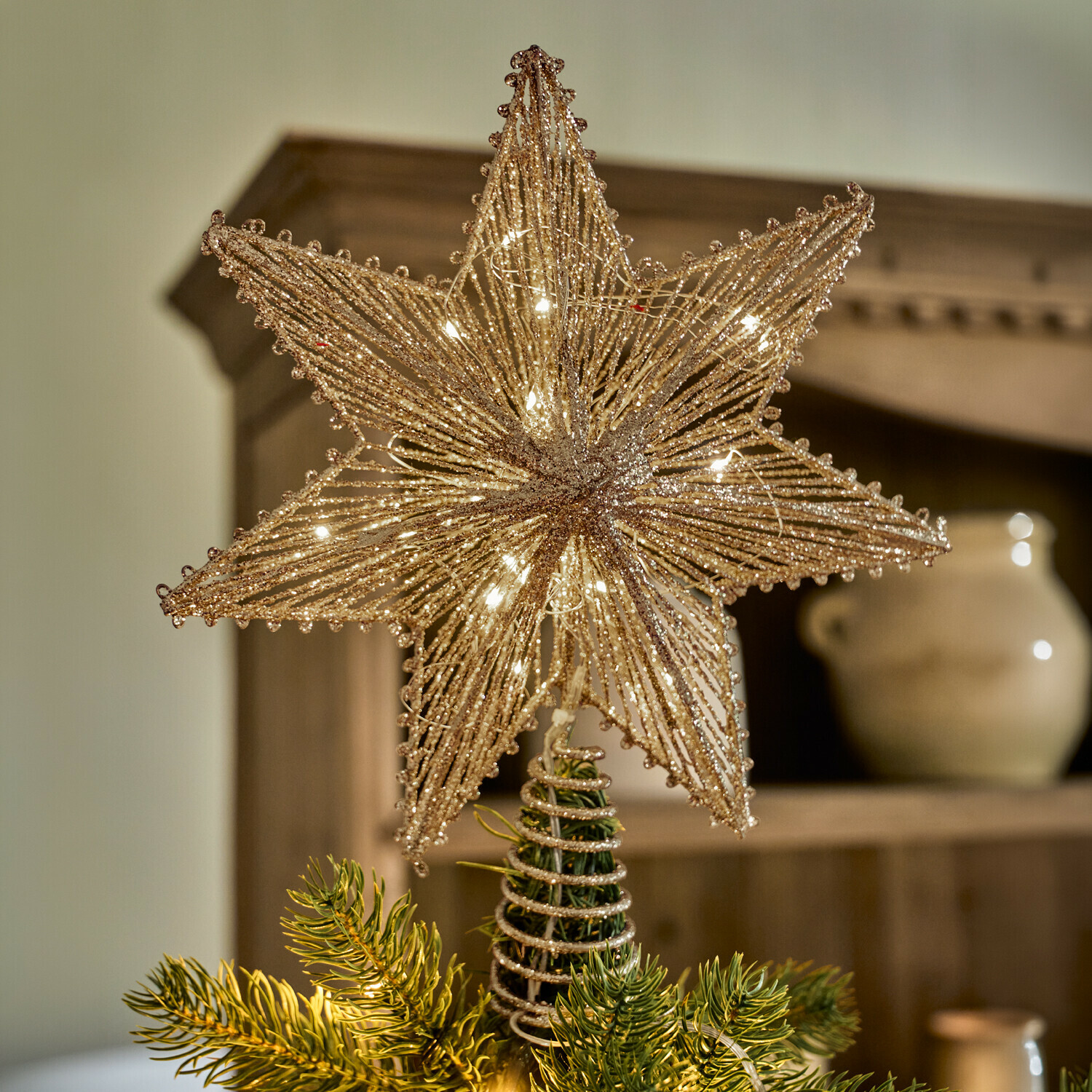 Kerstboompiek met leds Amarosas Kerstboompiek met leds Amarosas