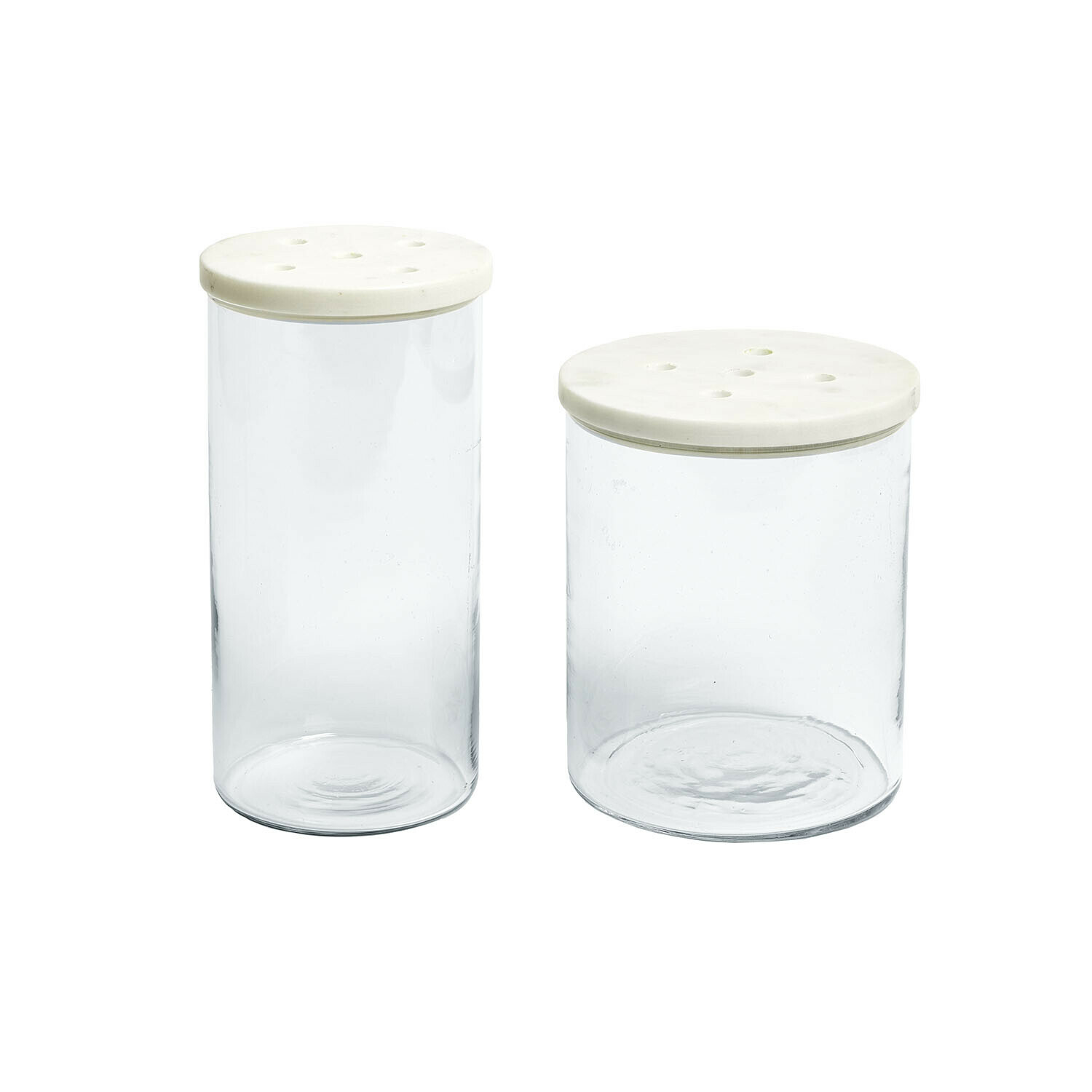 Glazen pot set van 2 Rosanella
