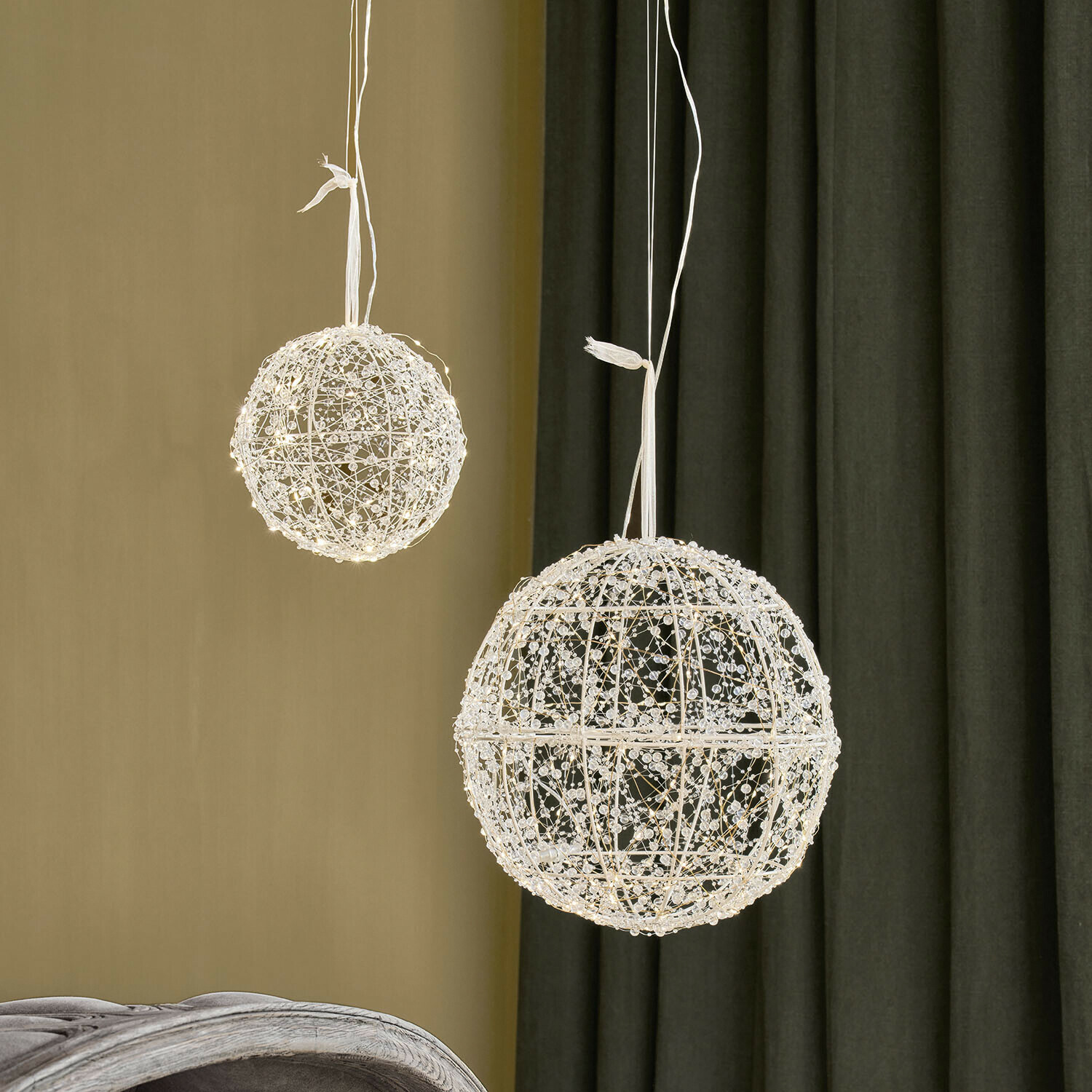 Ledlichtbol set van 2 Péralise Ledlichtbol set van 2 Péralise