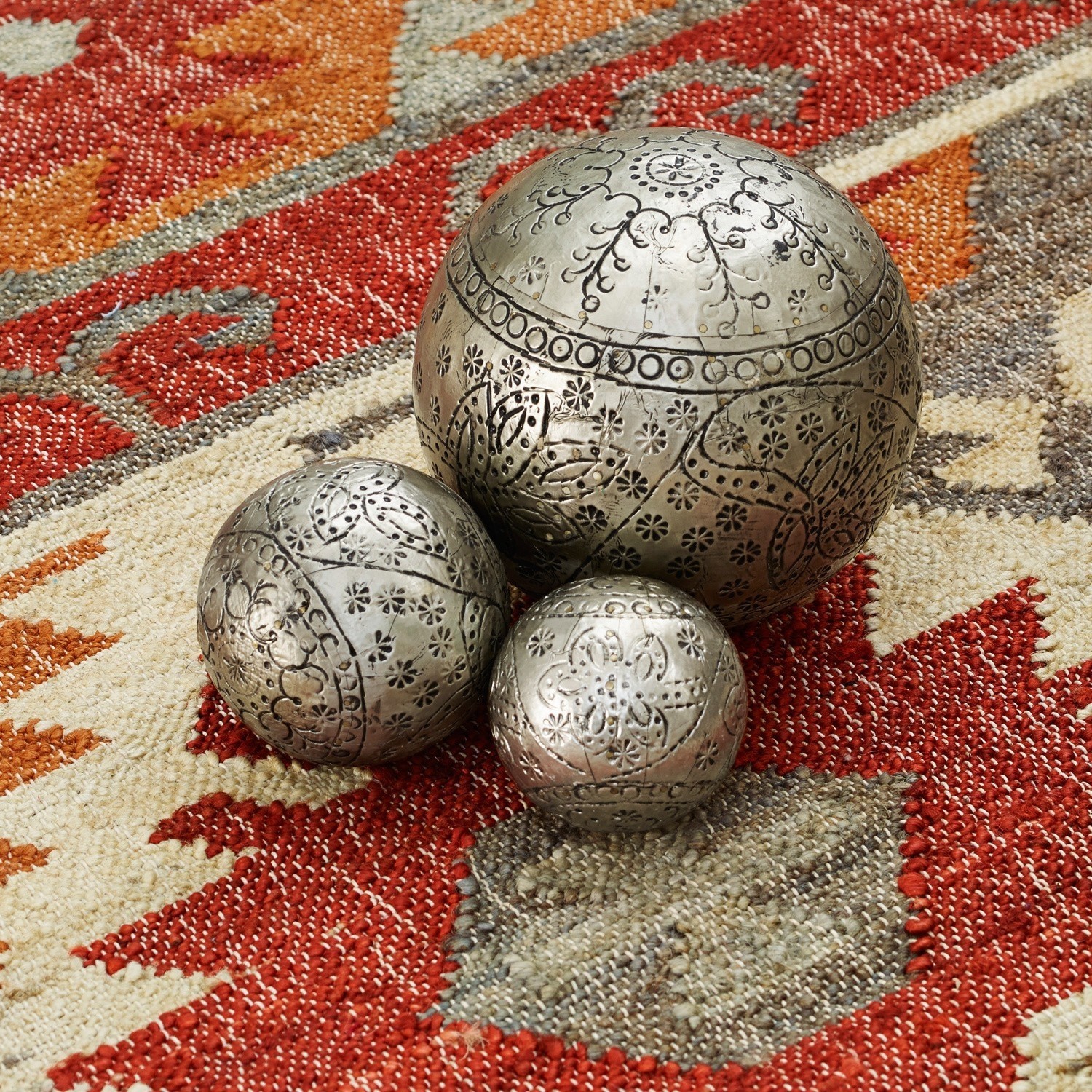 Decoratie ballen set van 3 Liezel