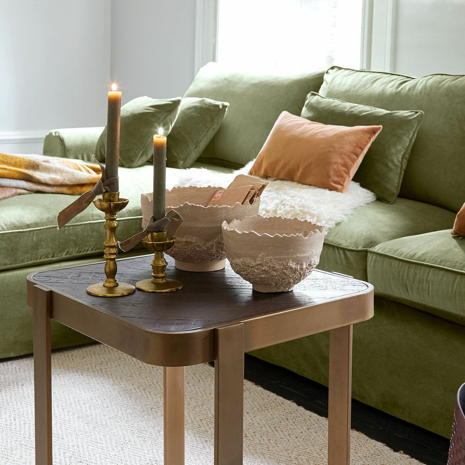 Schaal set van 2 Alvendra