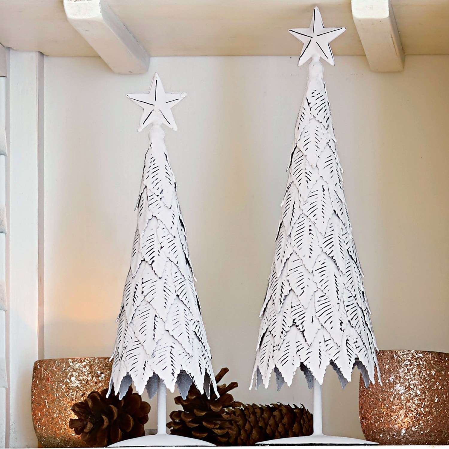 Decoratieboom set van 2 Macé