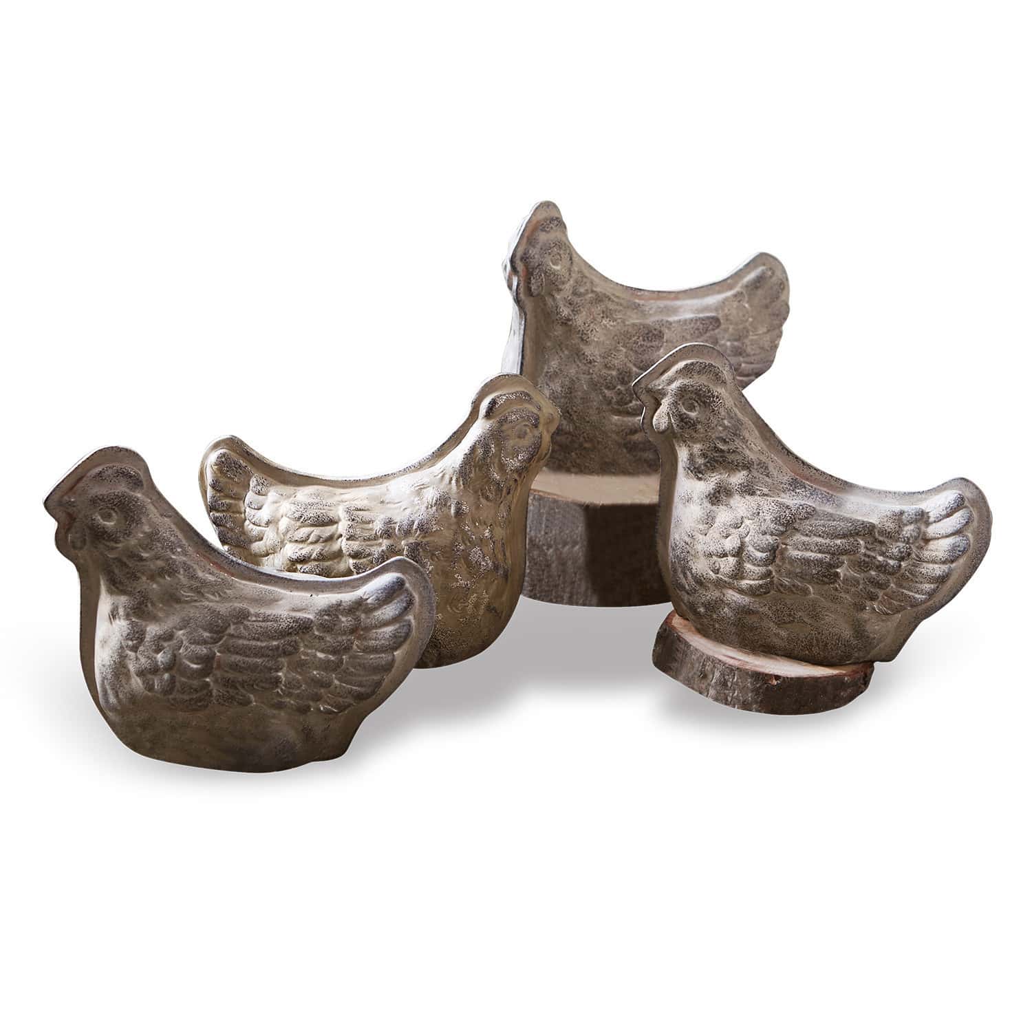 Decoratiekip set van 4 Henrietta