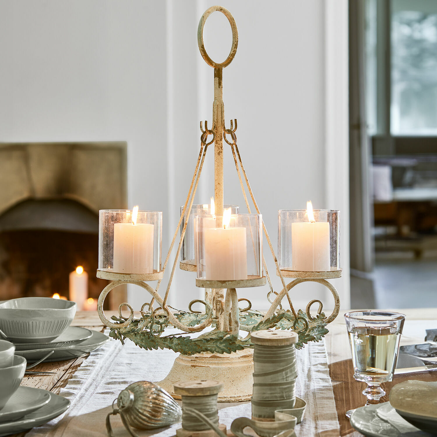 Adventskransstandaard Denders