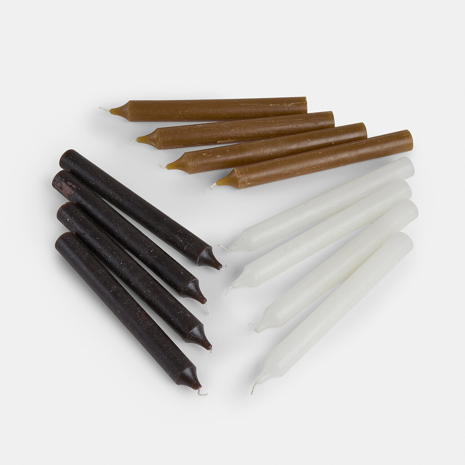 Kaars set van 12 Bauceau