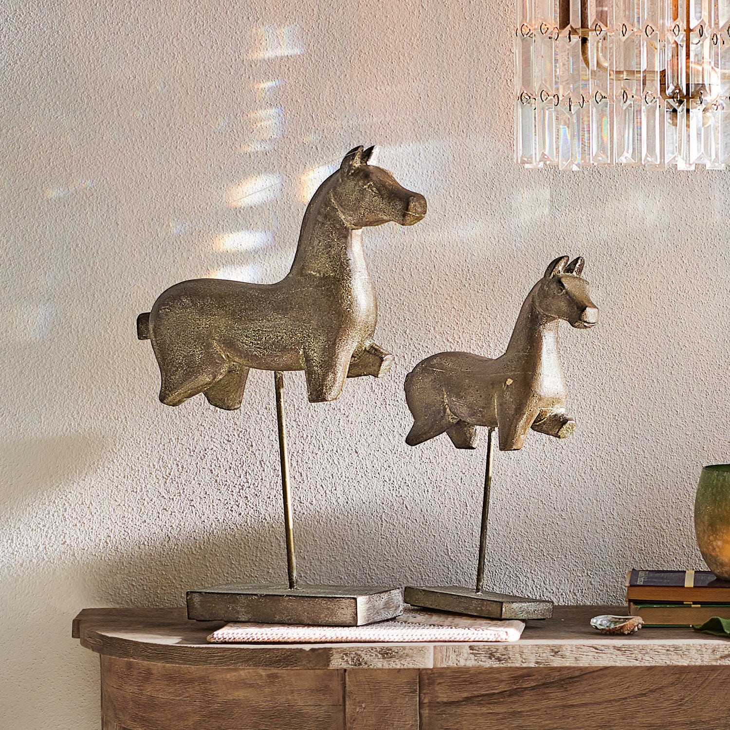 Decoratief paard, set van 2 Vigoux