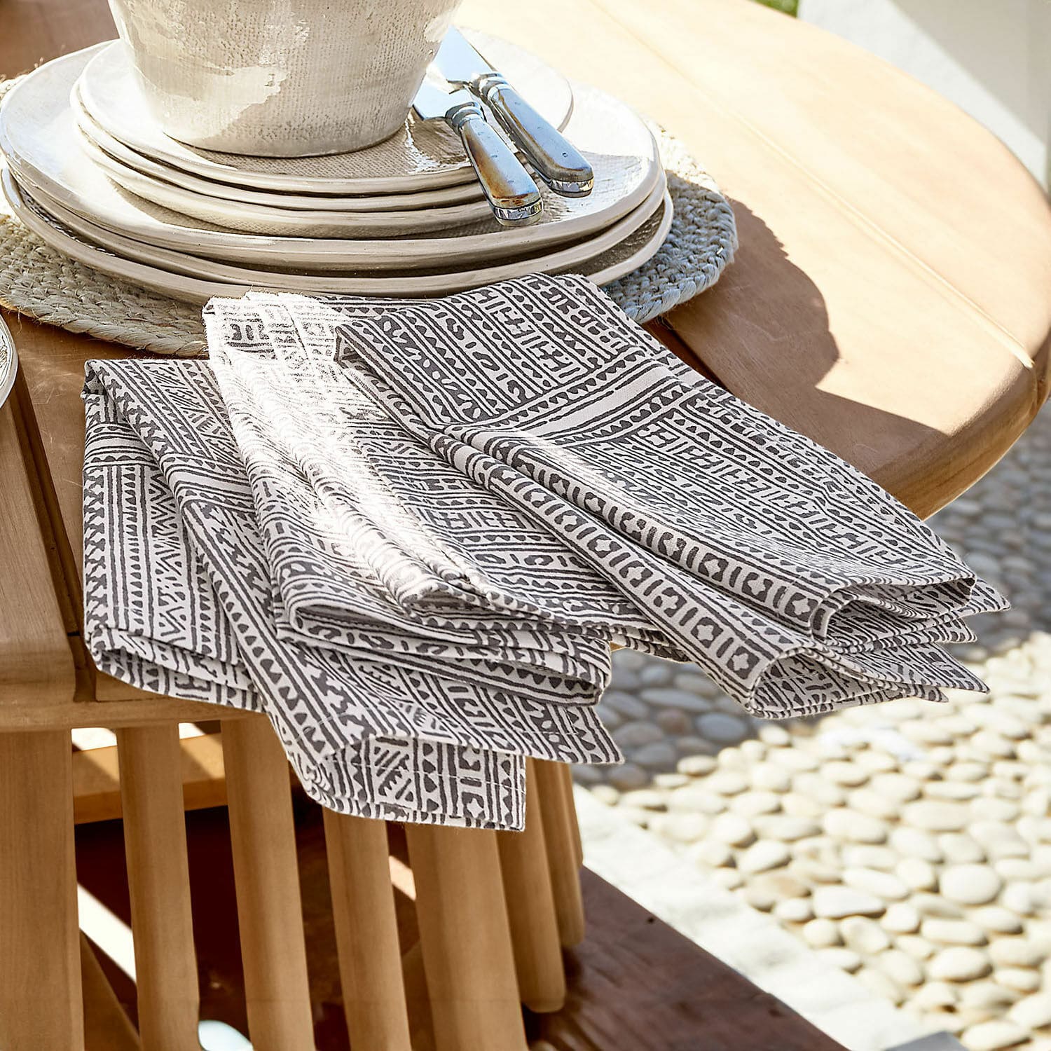 Servet set van 4 Quentinelle