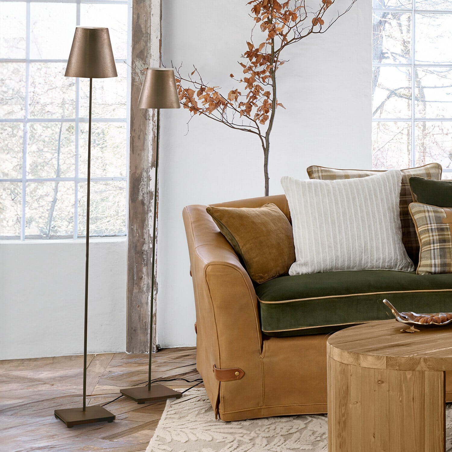 Staande lamp set van 2 Tacoma