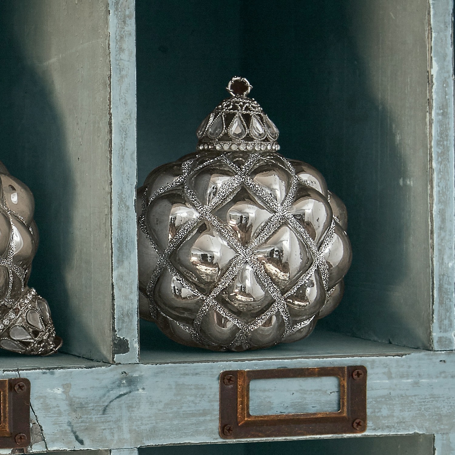 Kerstversiering set van 6 Paillet