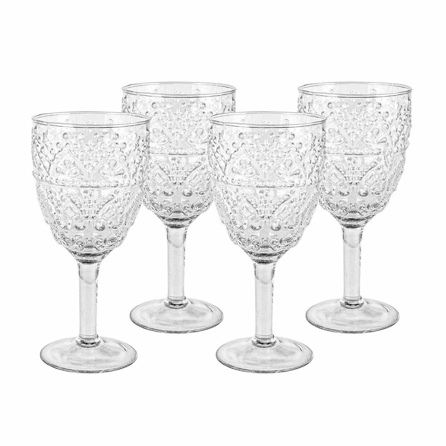 Glas set van 4 Ivrecourt