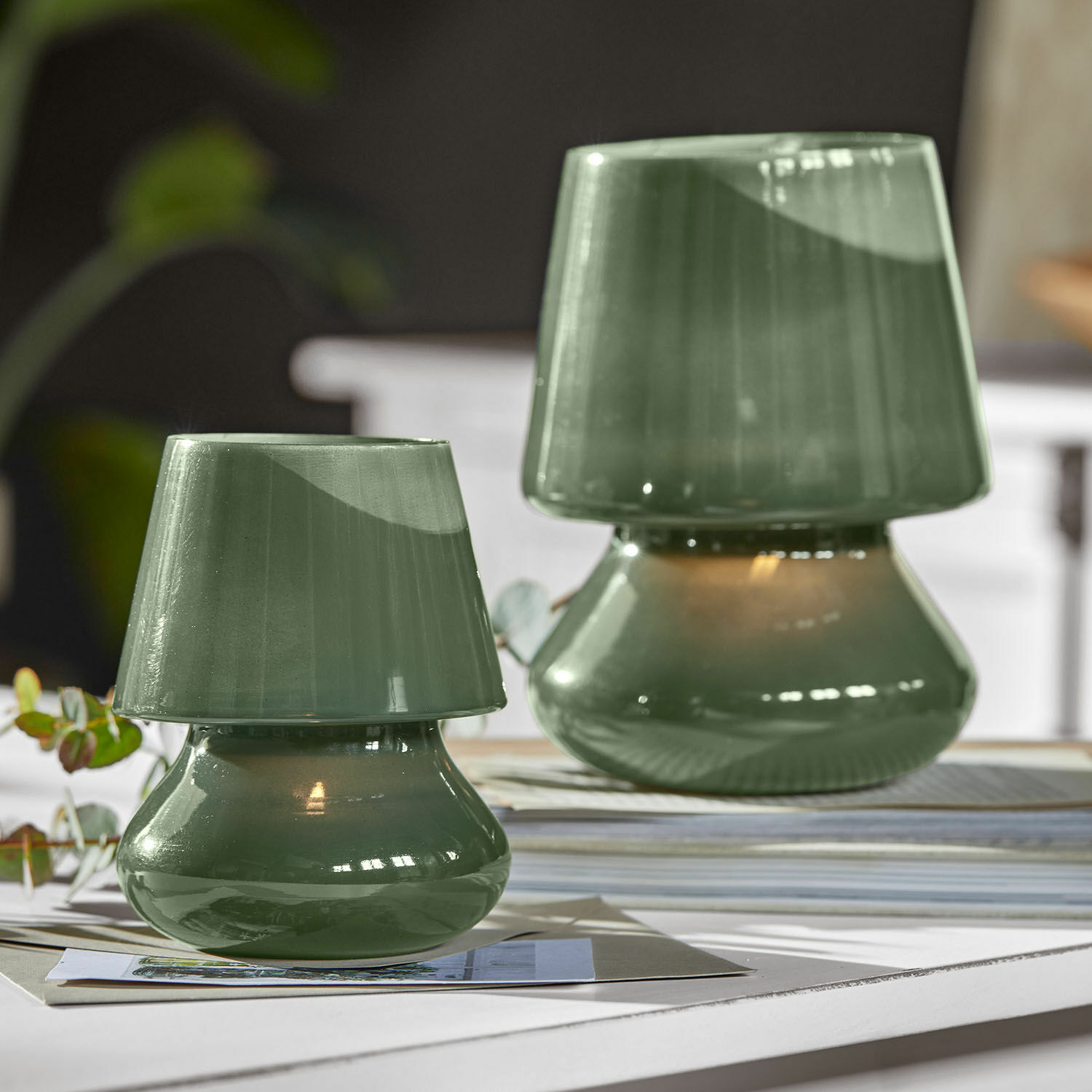 Windlichtje set van 2 Sorrivella