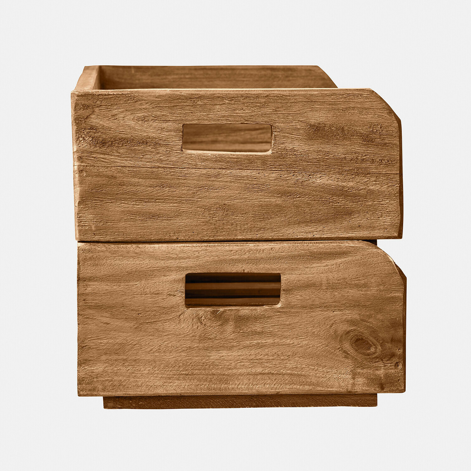 Flessenhouder set van 2 Crestwooden