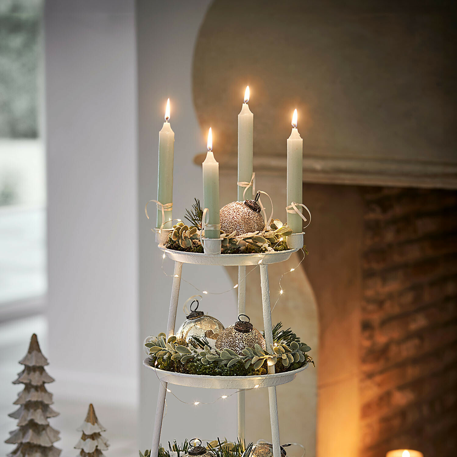 Kaars set van 12 Bauceau