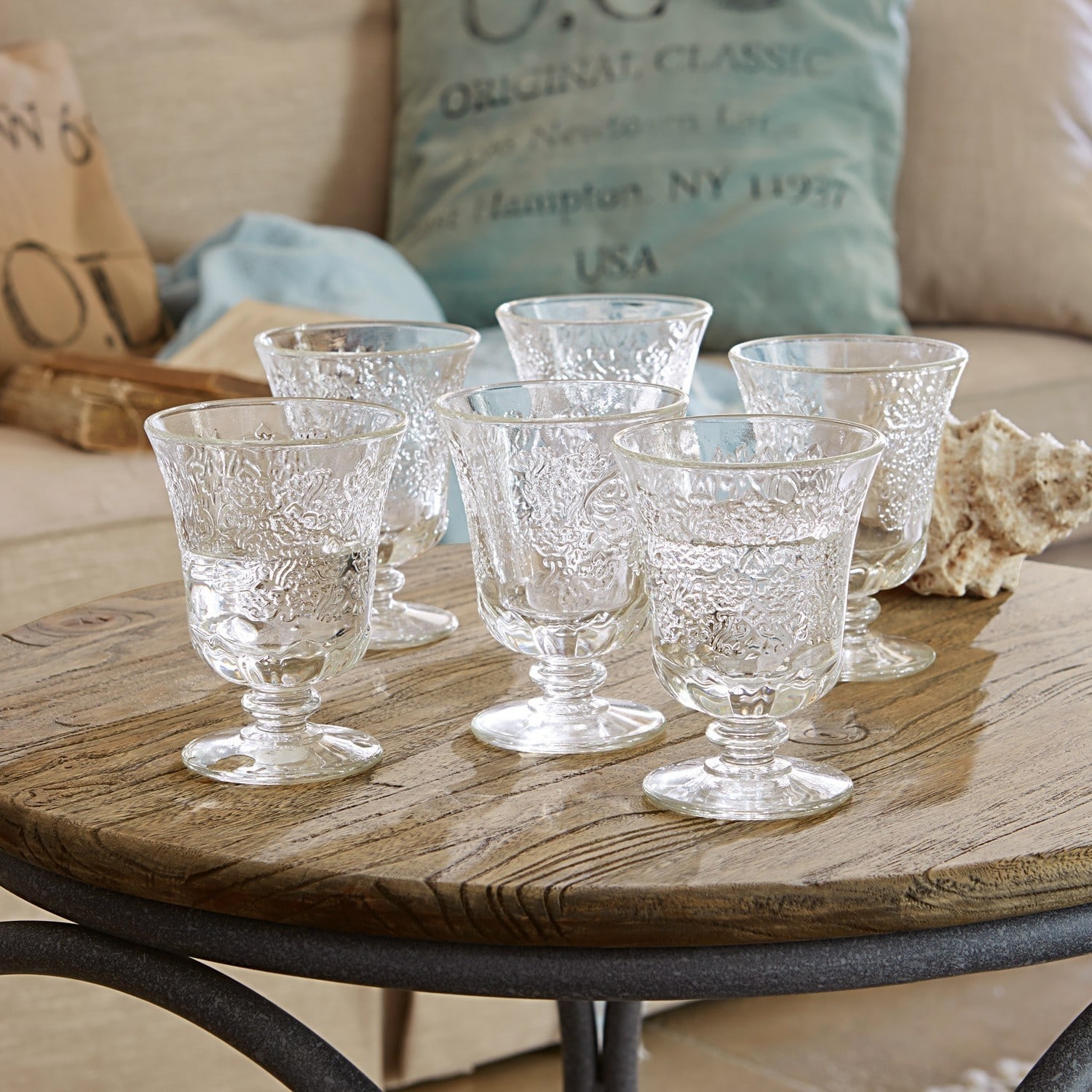 Waterglas set van 6 Abèle