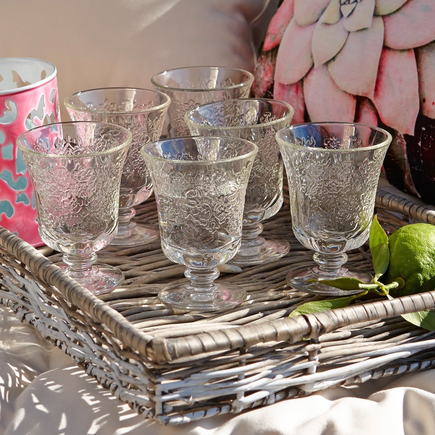 Waterglas set van 6 Abèle