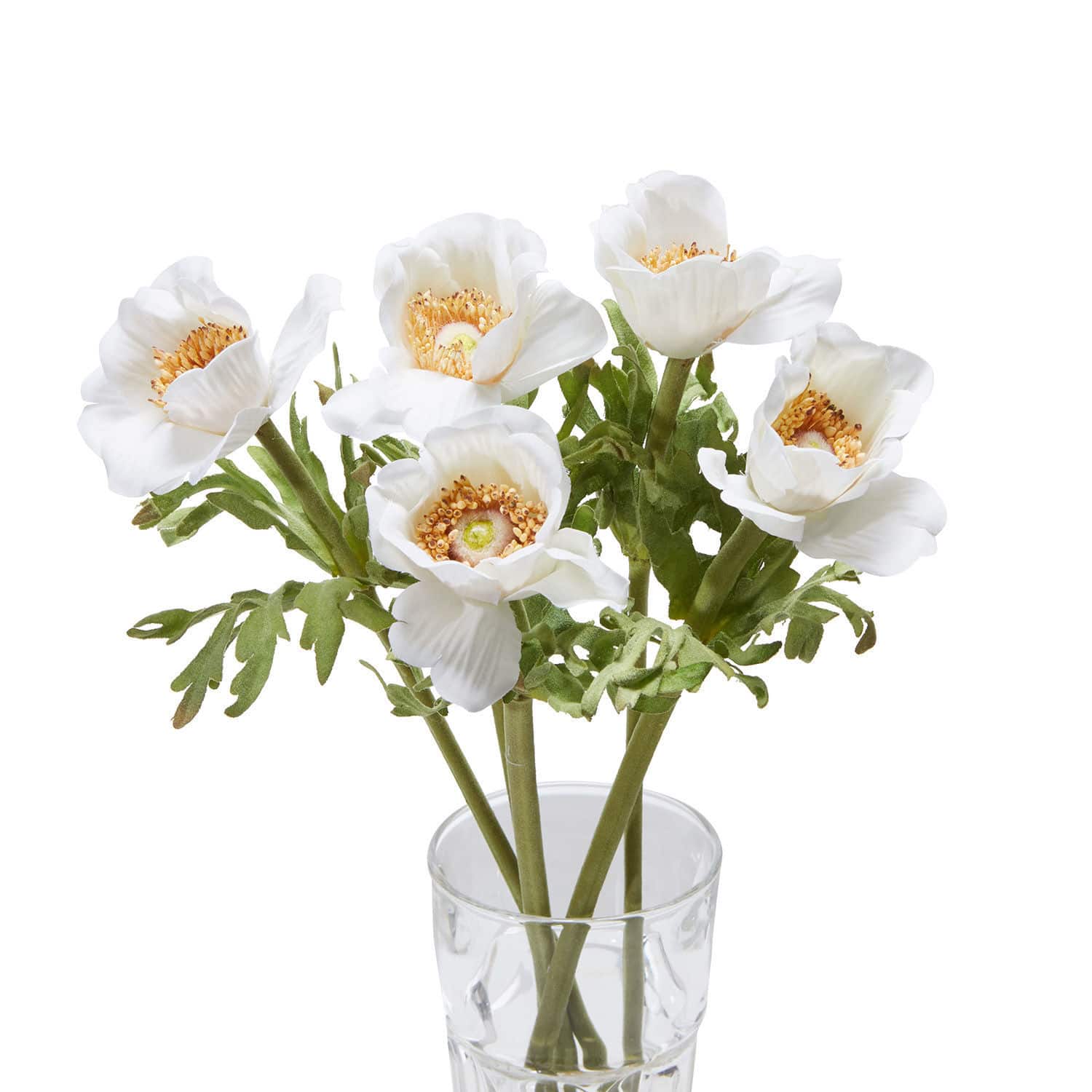 Sierbloem kerstroos set van 5 Grain