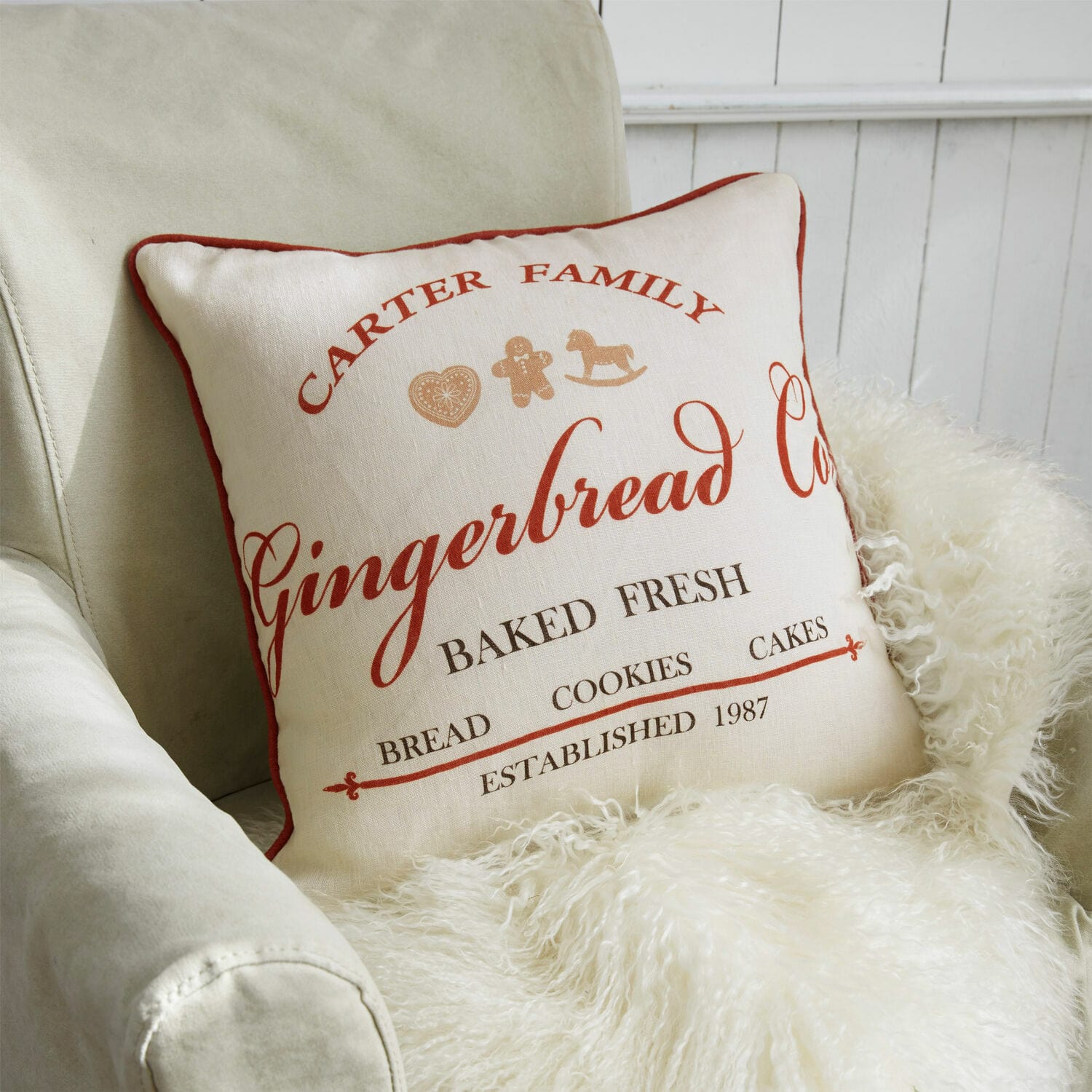 Kussenhoes Gingerbread