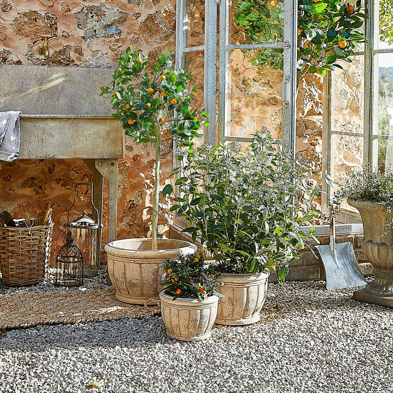 3-delige set bloempotten Jalexin