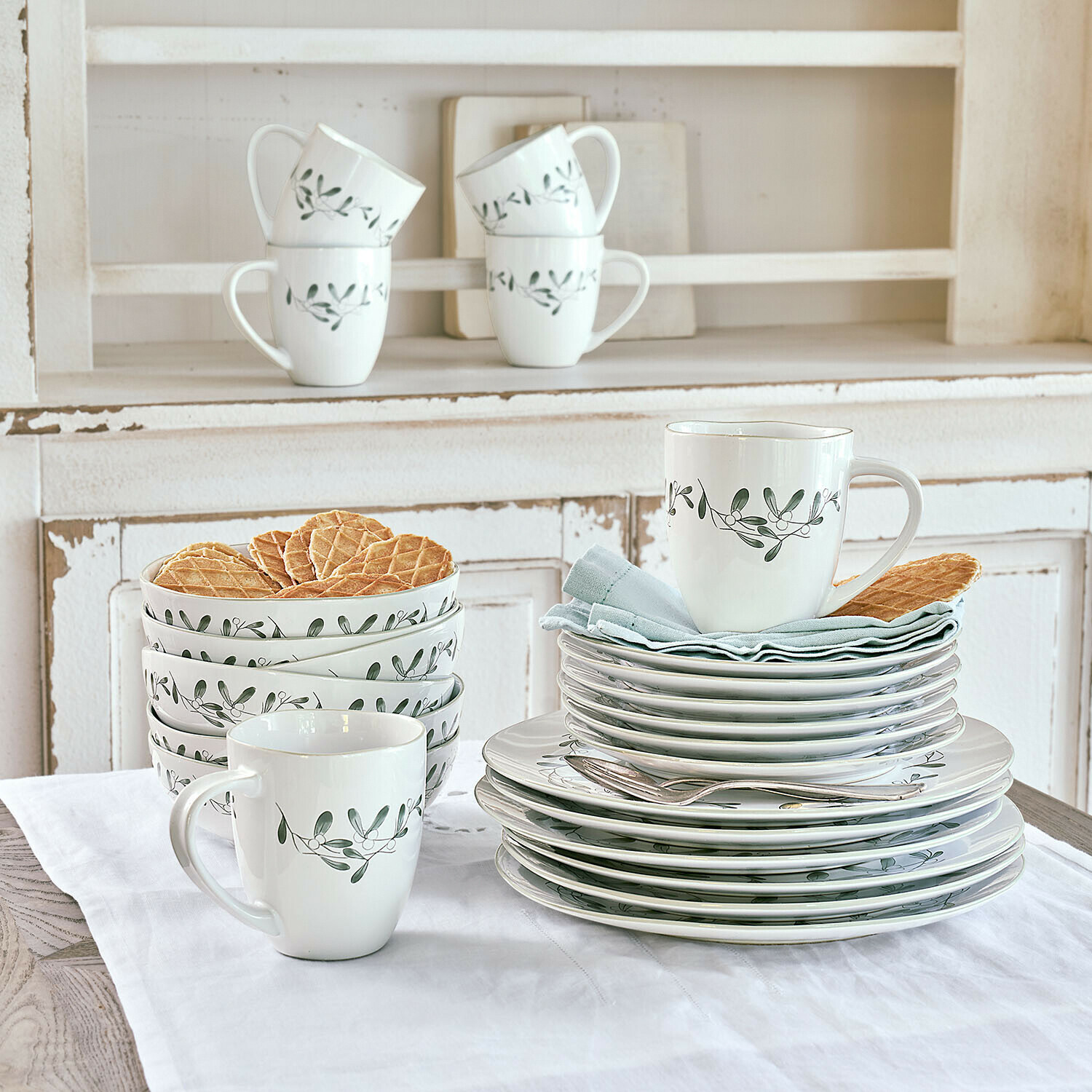 Servies set van 24 Lourévie Servies set van 24 Lourévie