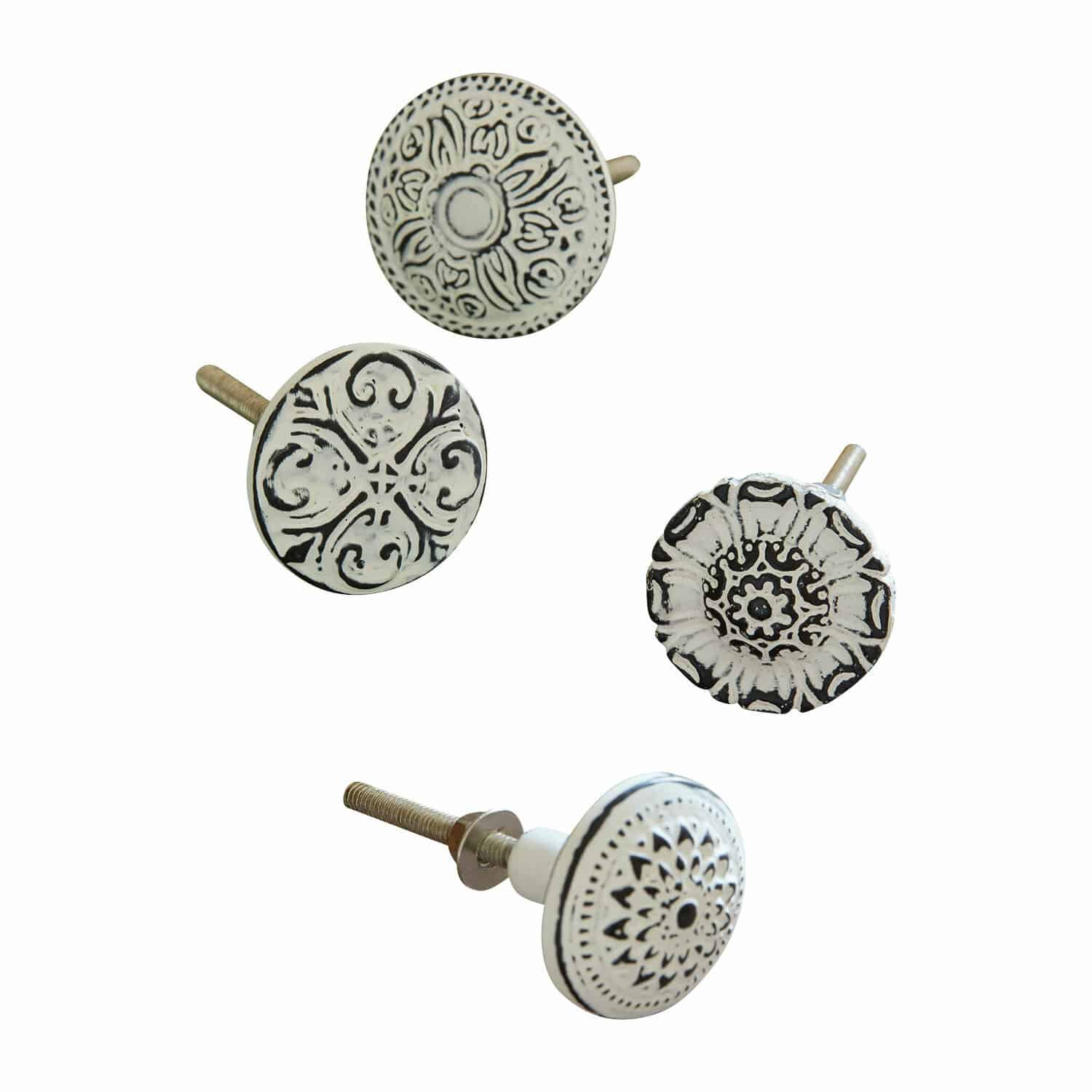 Knop set van 4 Mildred