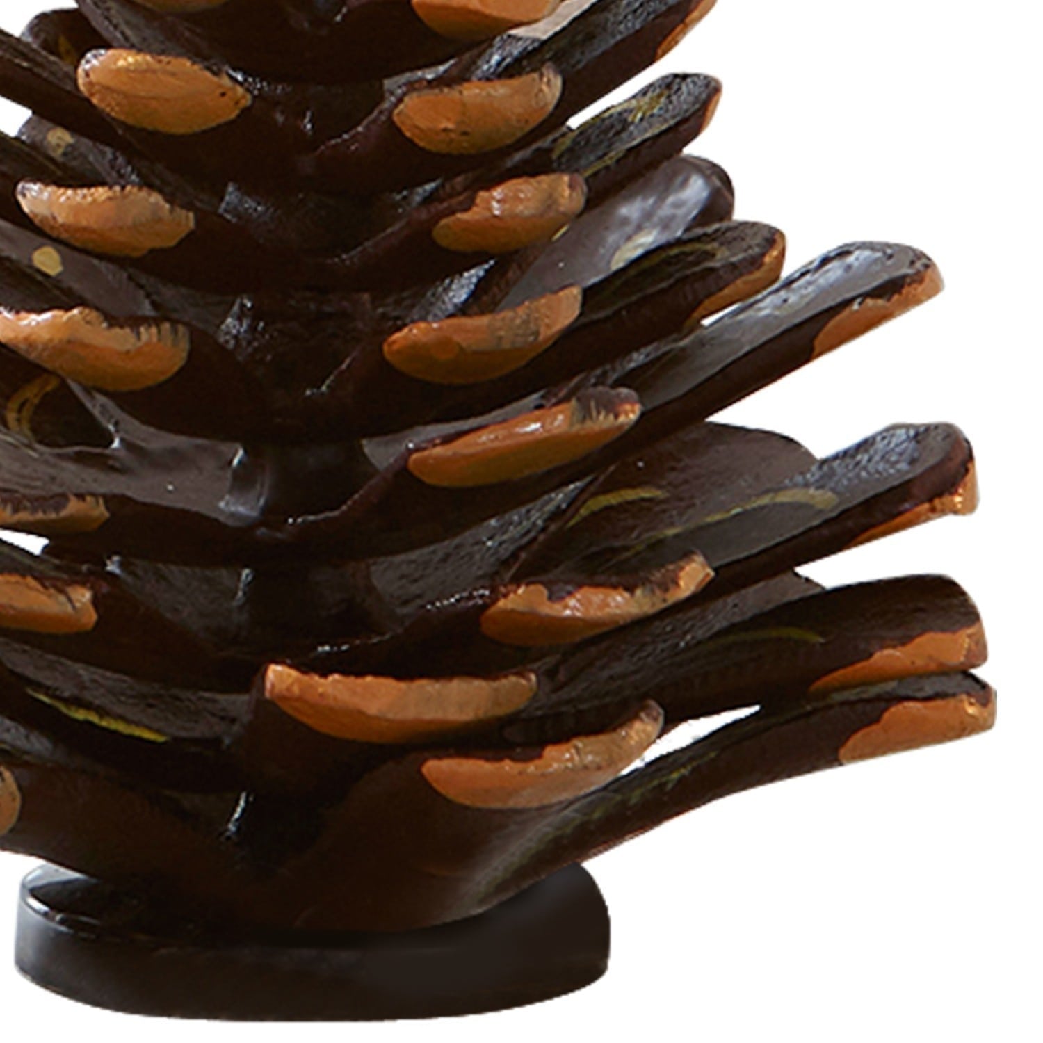 Kaarsenhouder set van 2 Pinecone