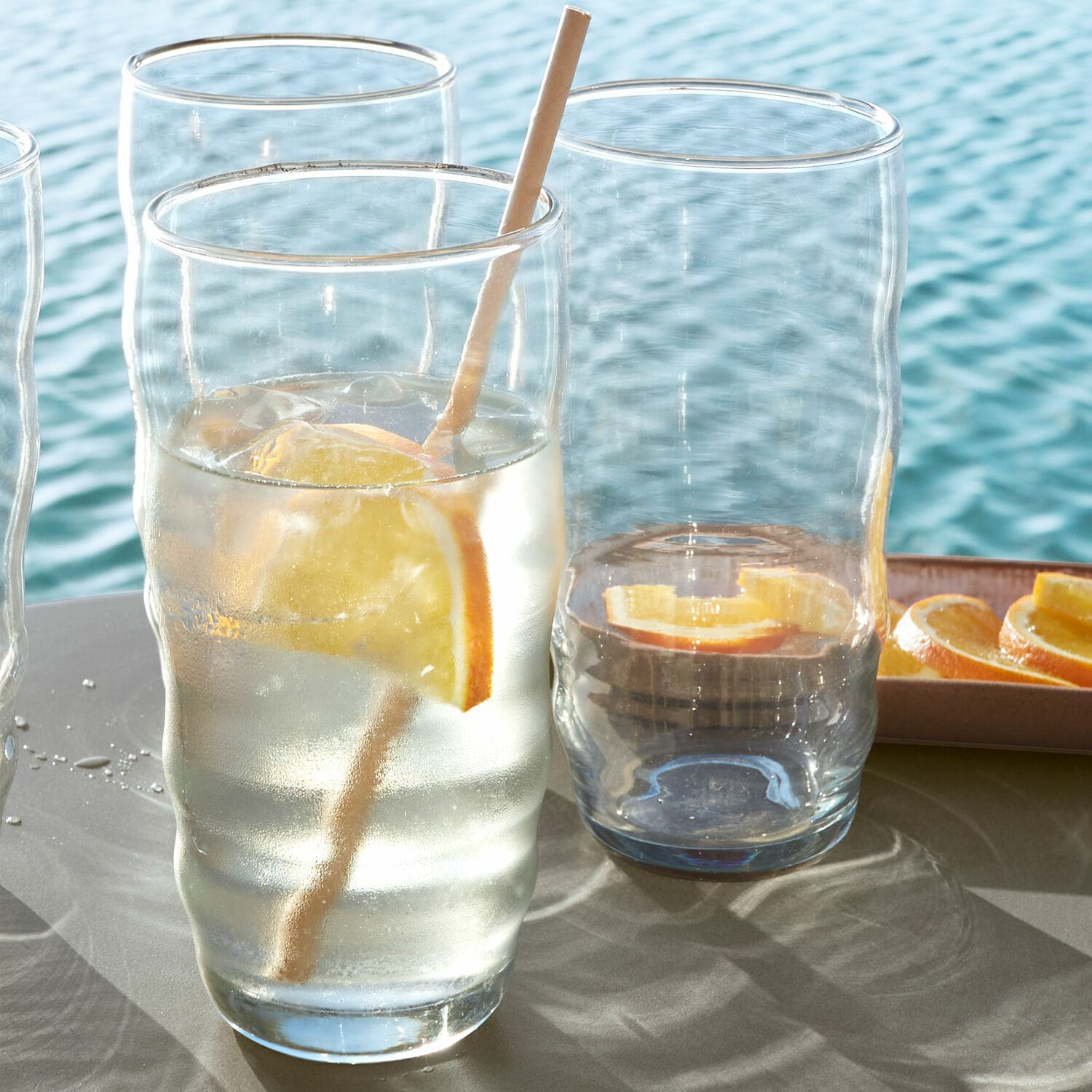 Glas set van 4 Tournavin