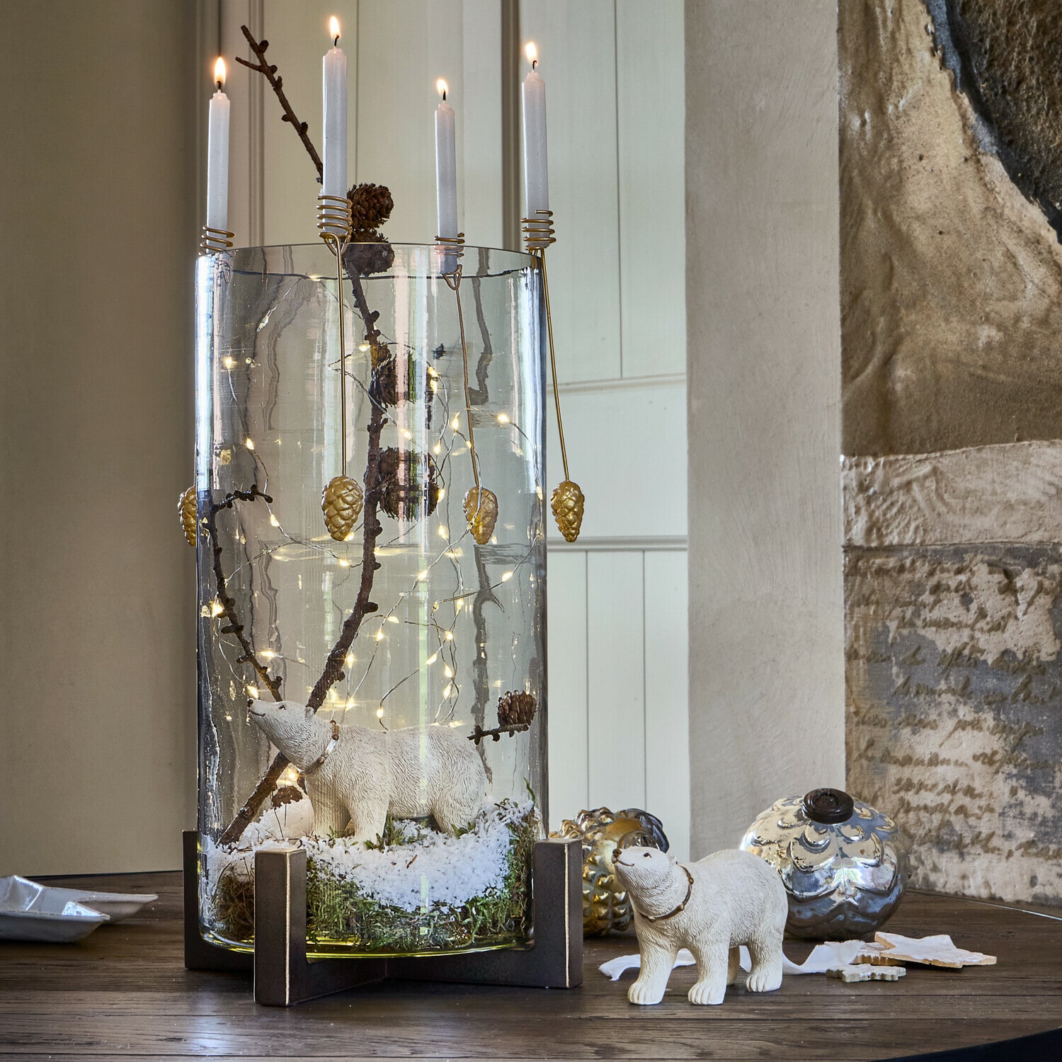 Decoratieve ijsbeer Norrskena