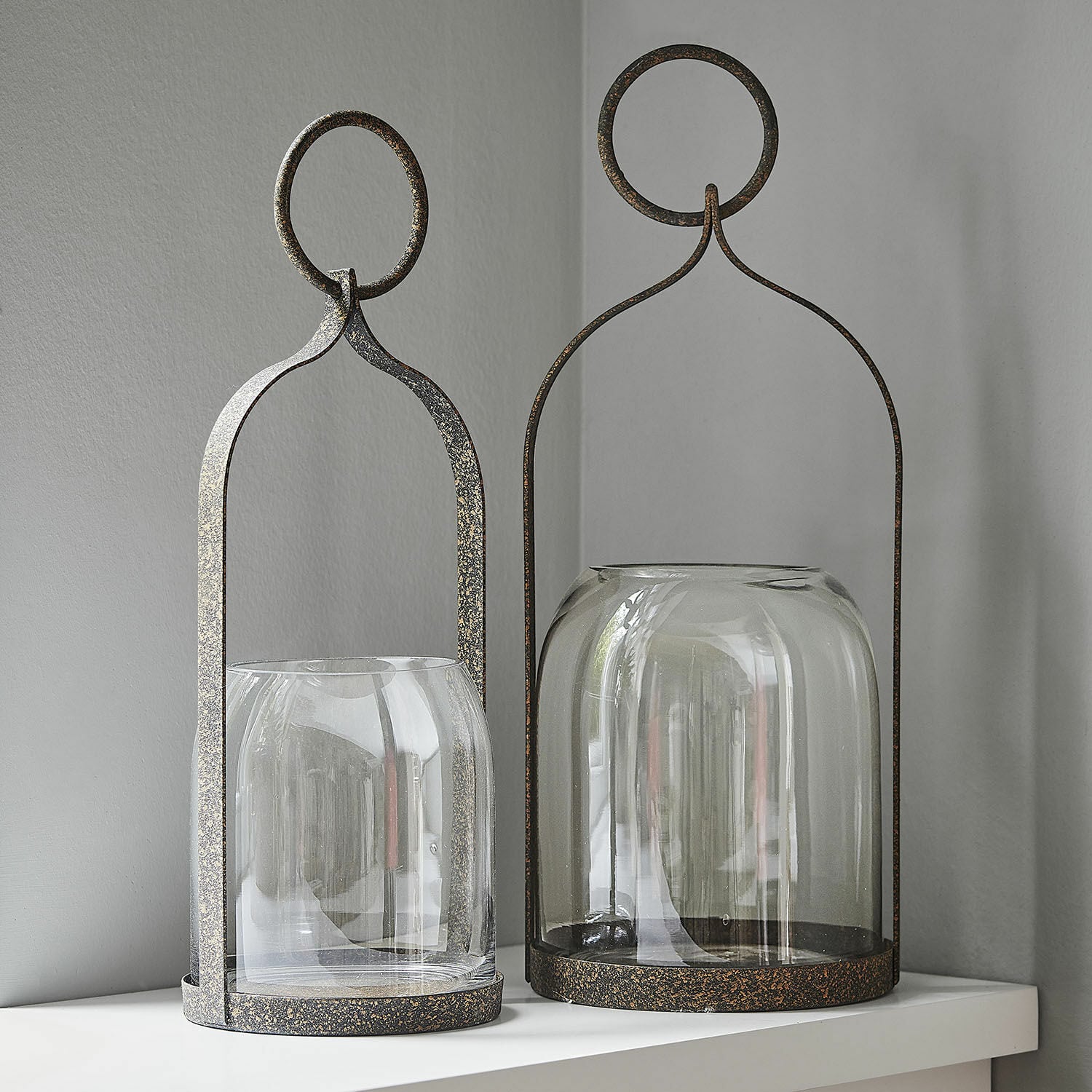 Lantaarn set van 2 Farazad