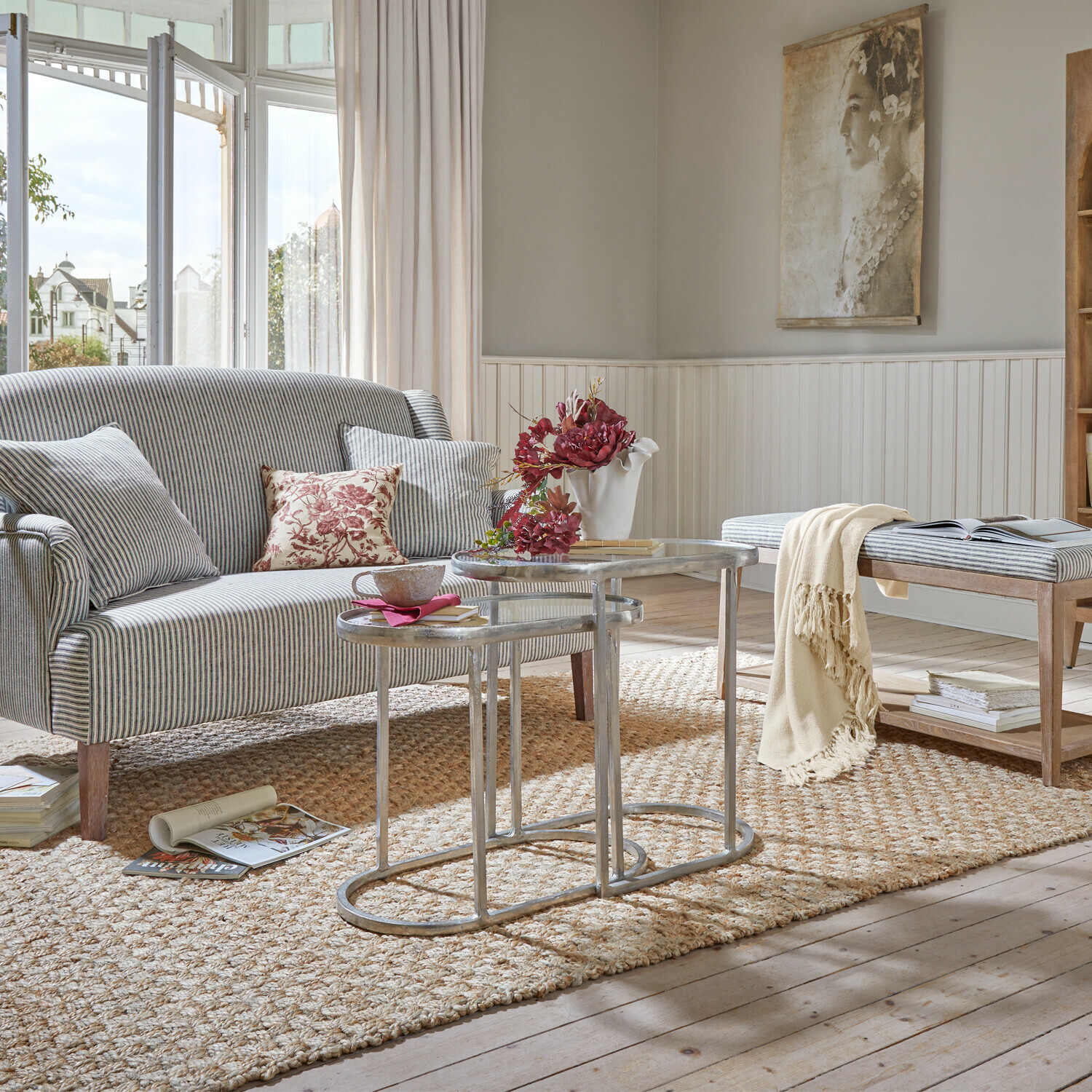 Bijzettafel set van 2 Clarimonde