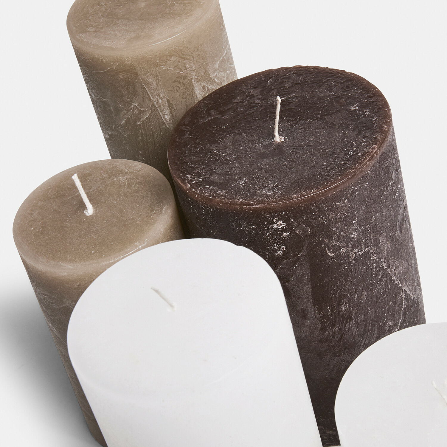 Kaars set van 5 Panagra