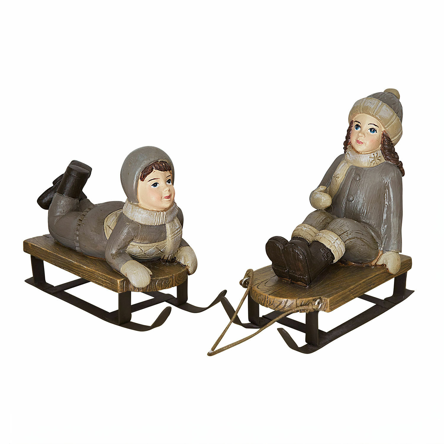 Sierbeeldje set van 2 Xavienne