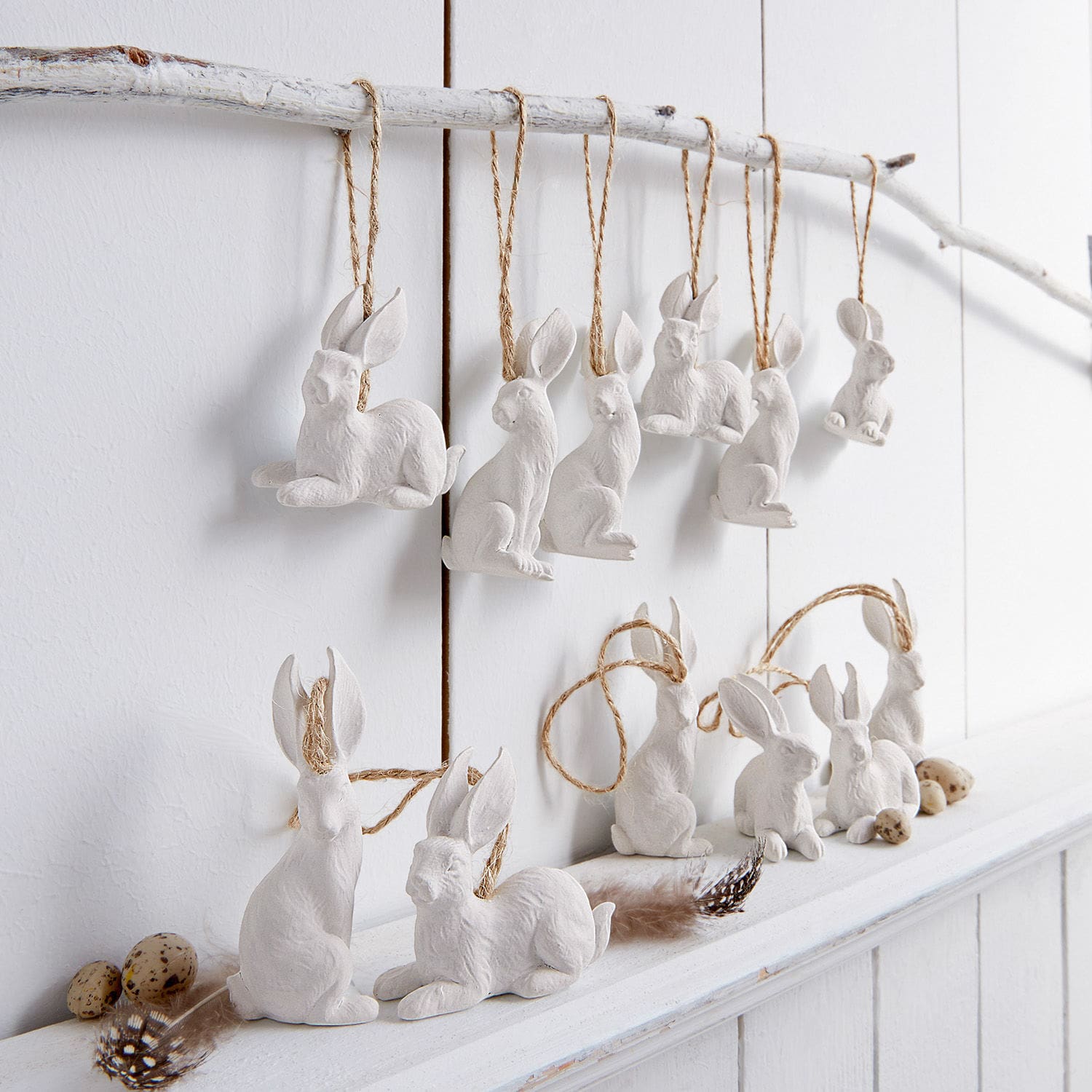Hanger set van 12 Tarmel