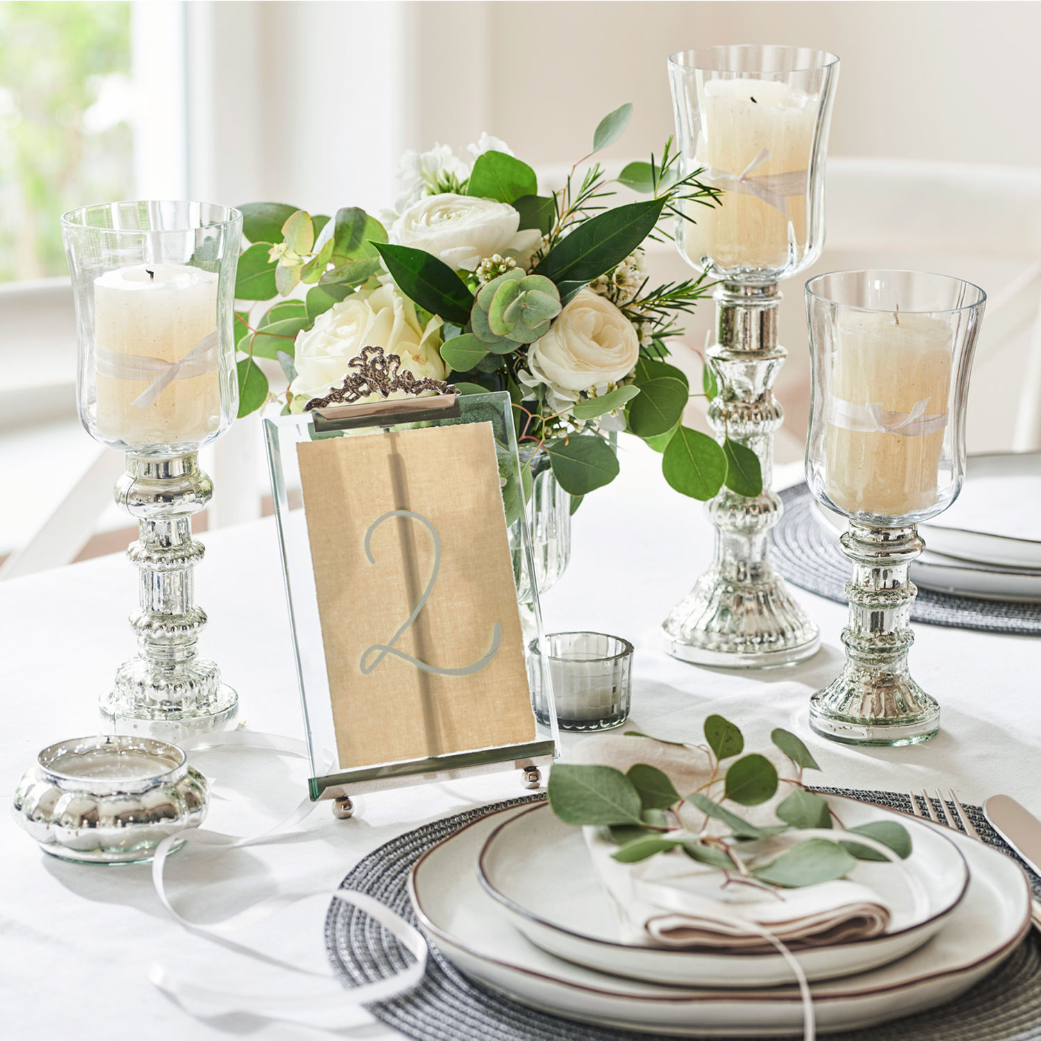 Windlicht set van 3 Fréjeville