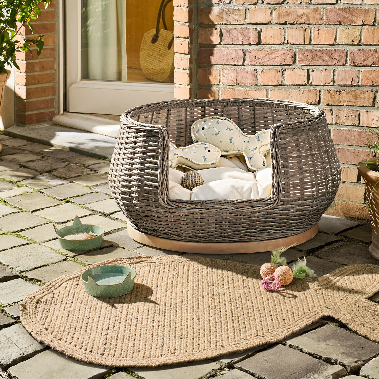 Voerbakje set van 2 Biarré