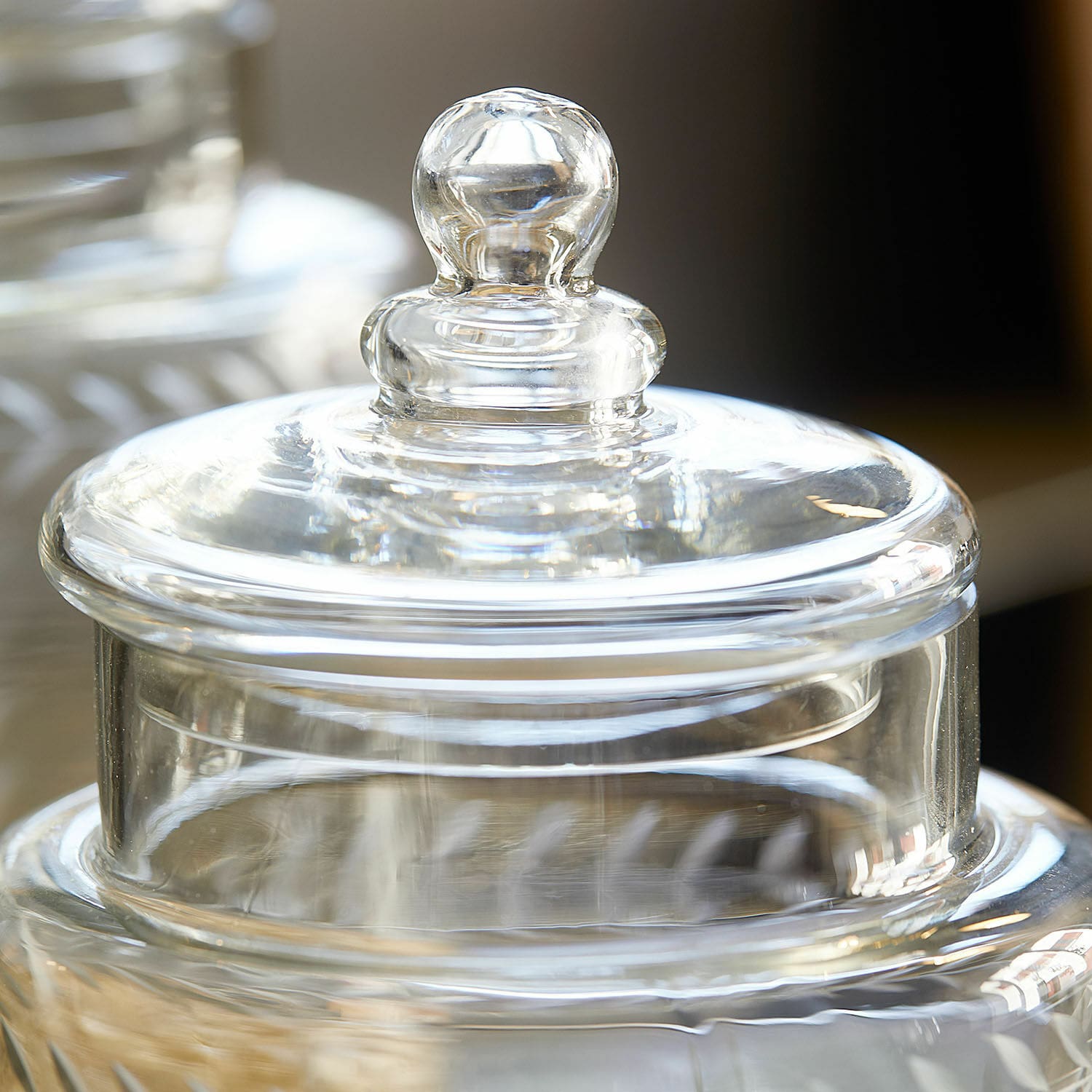 Glazen pot set van 2 Eldarin
