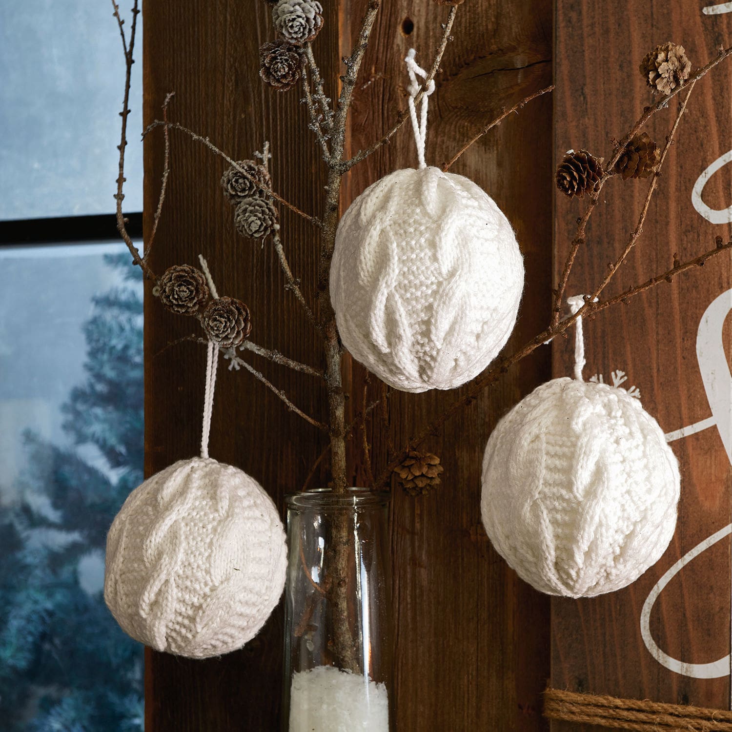 Kerstversiering, set van 3 Bidos
