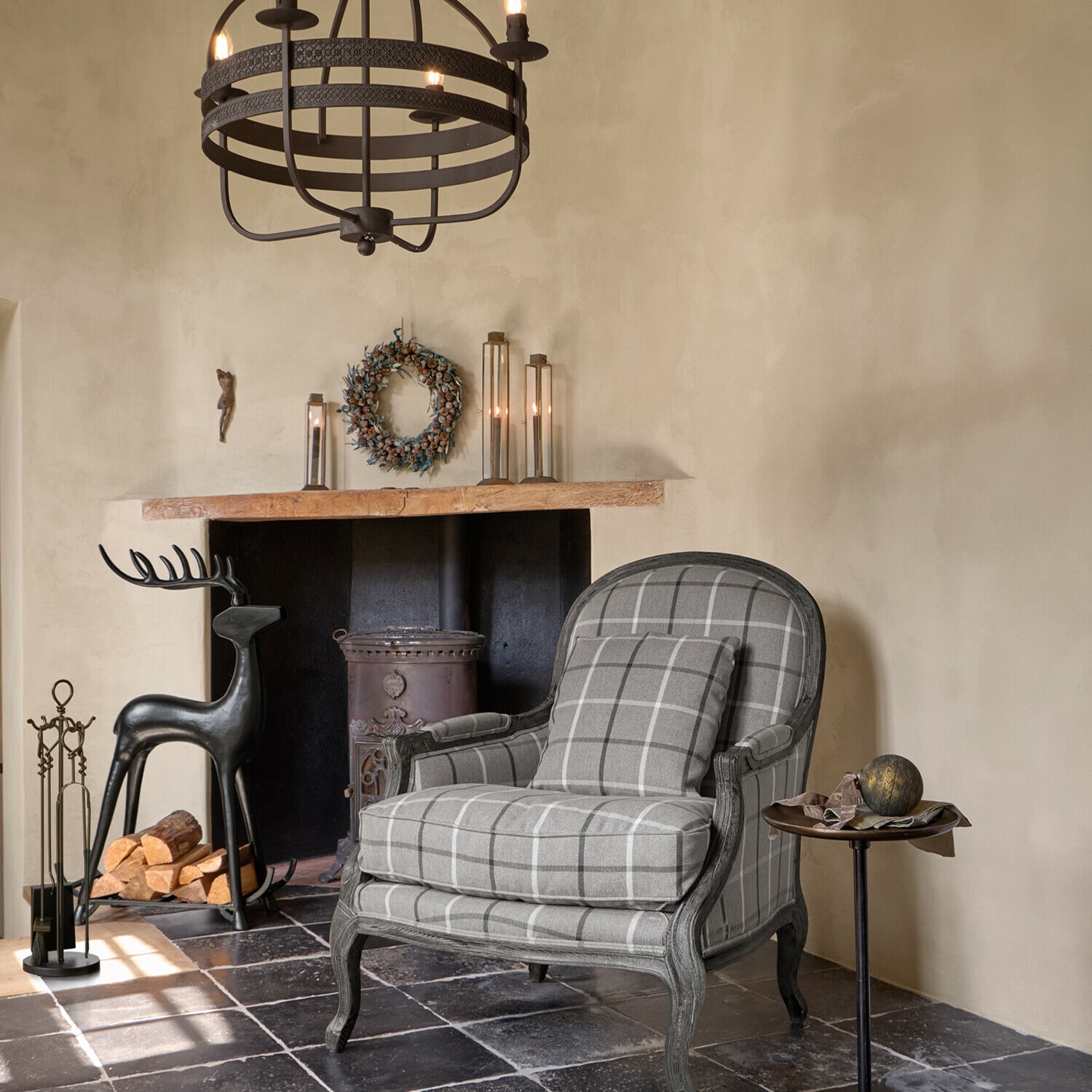 Lantaarn set van 3 Coppermill