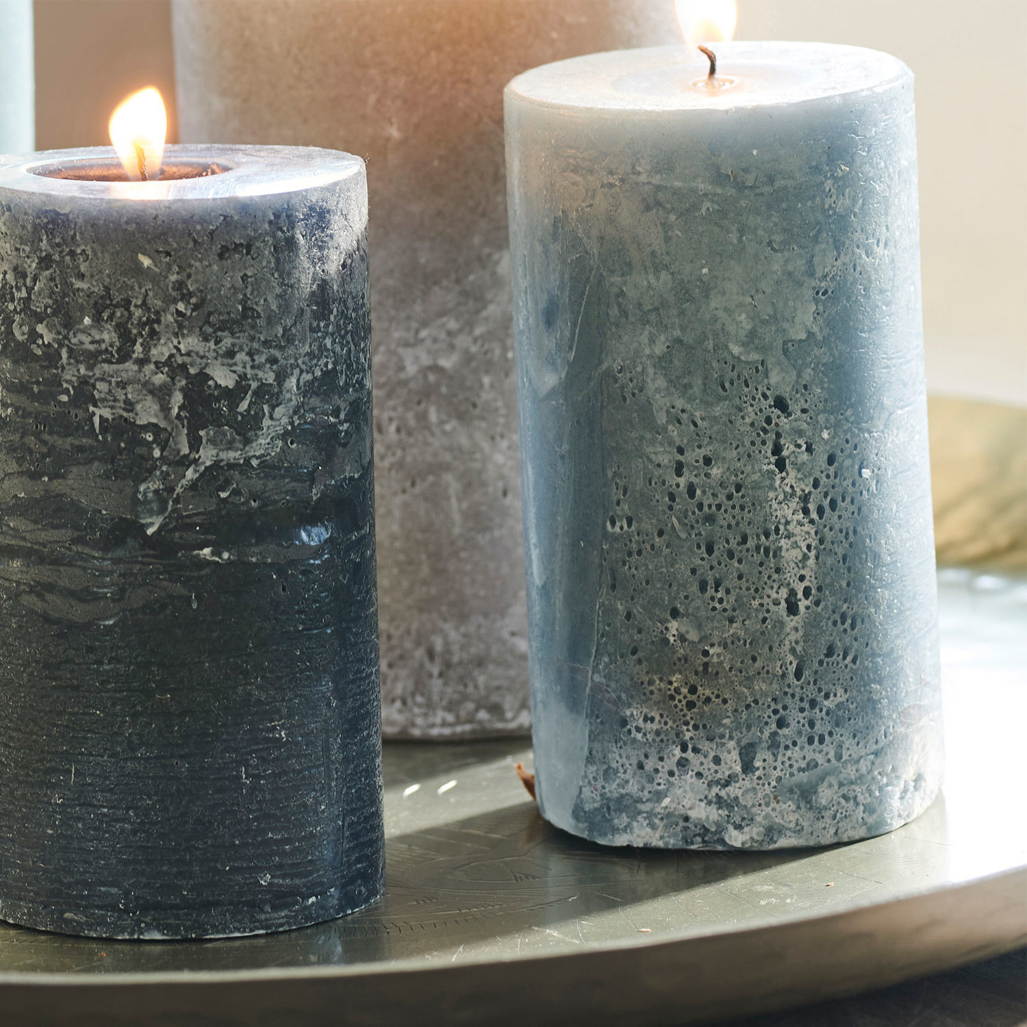 Kaars set van 5 Panagra